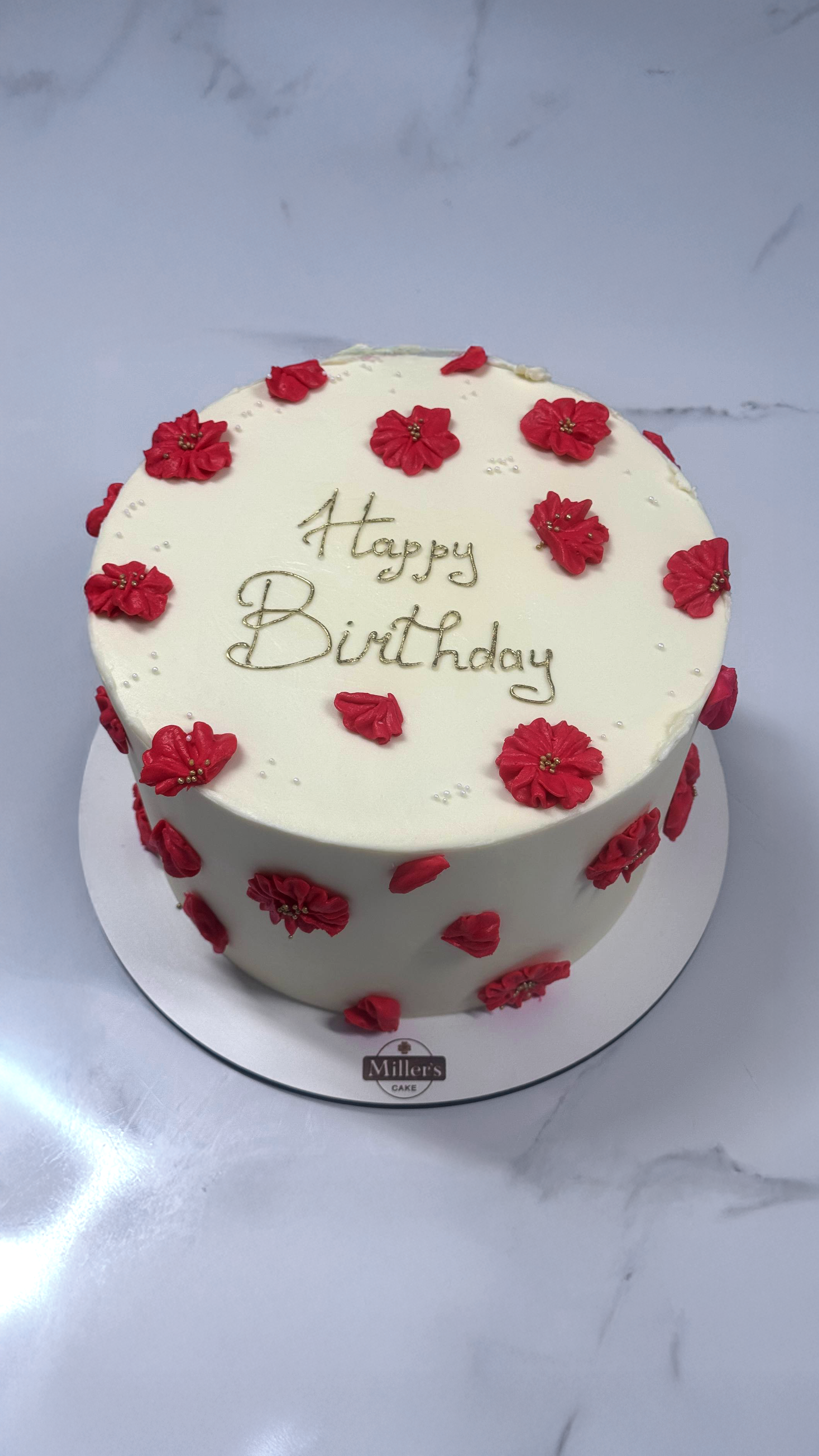 Floral Elegance — Miller’s Cake Creation