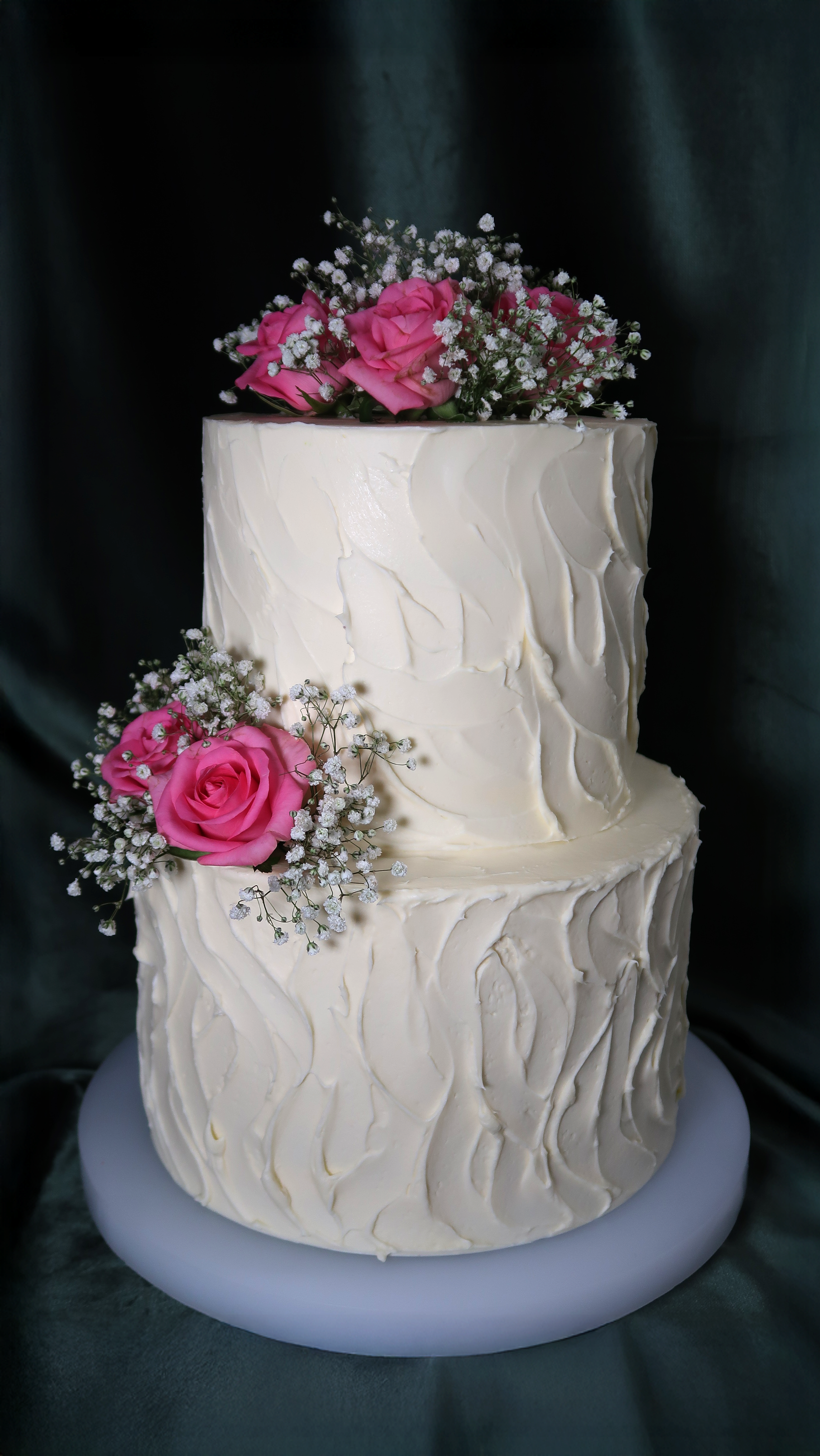 Rose Dream with Gypsophila