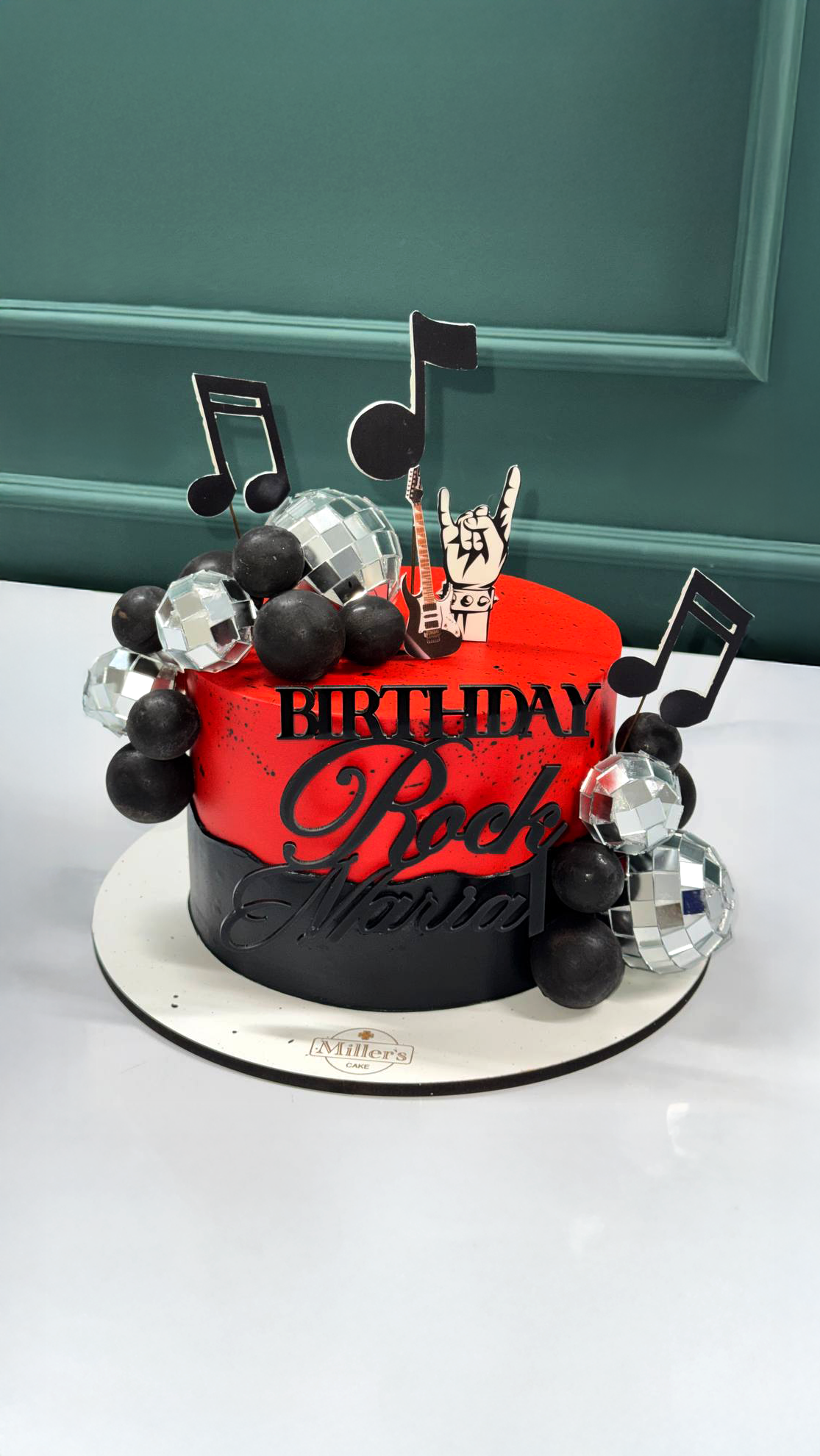 Rock Star Birthday Cake