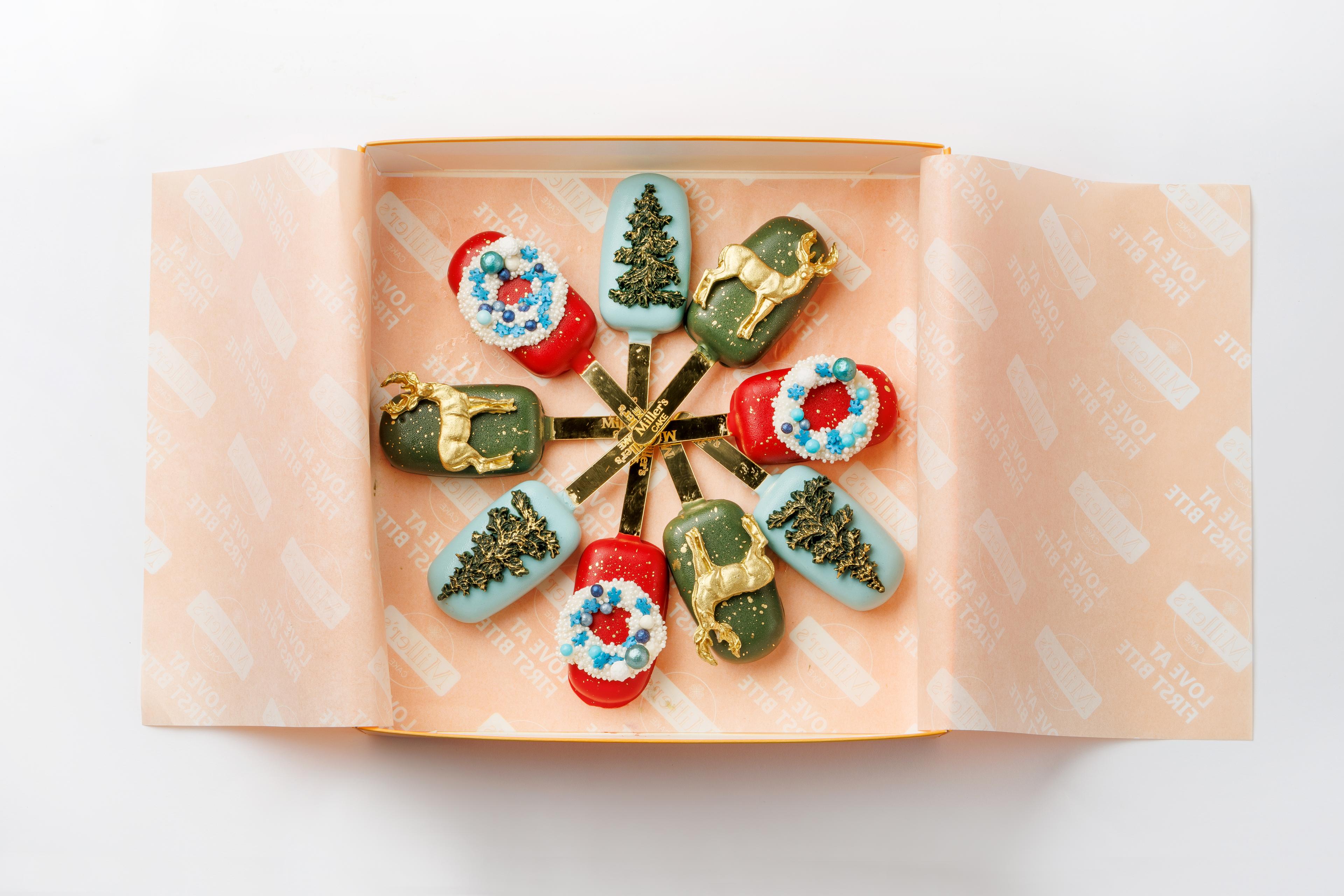 Winter Raspberry Brownie Mousse