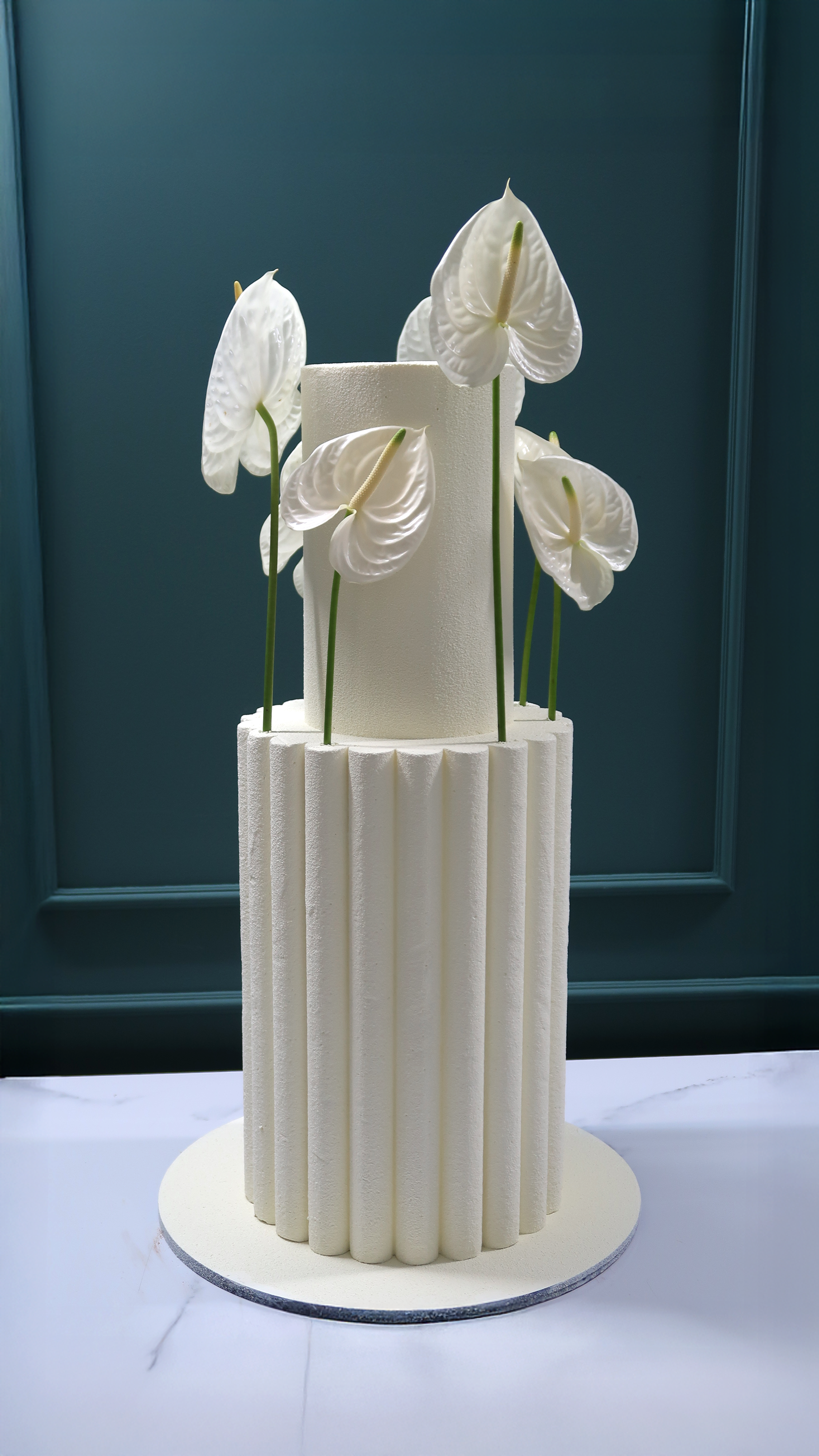 White Anthurium Elegance