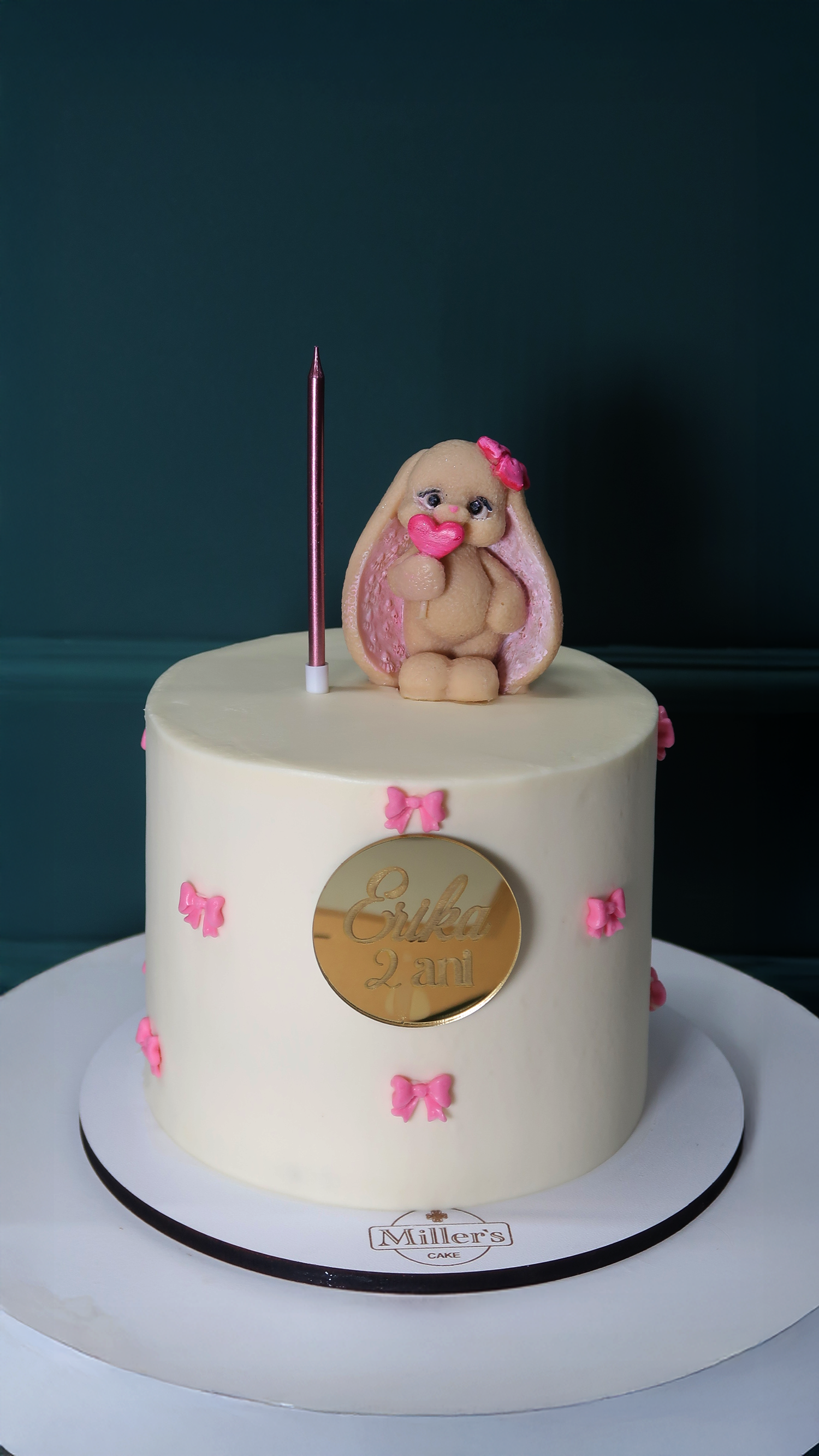 Pretty in Pink Bunny Cake