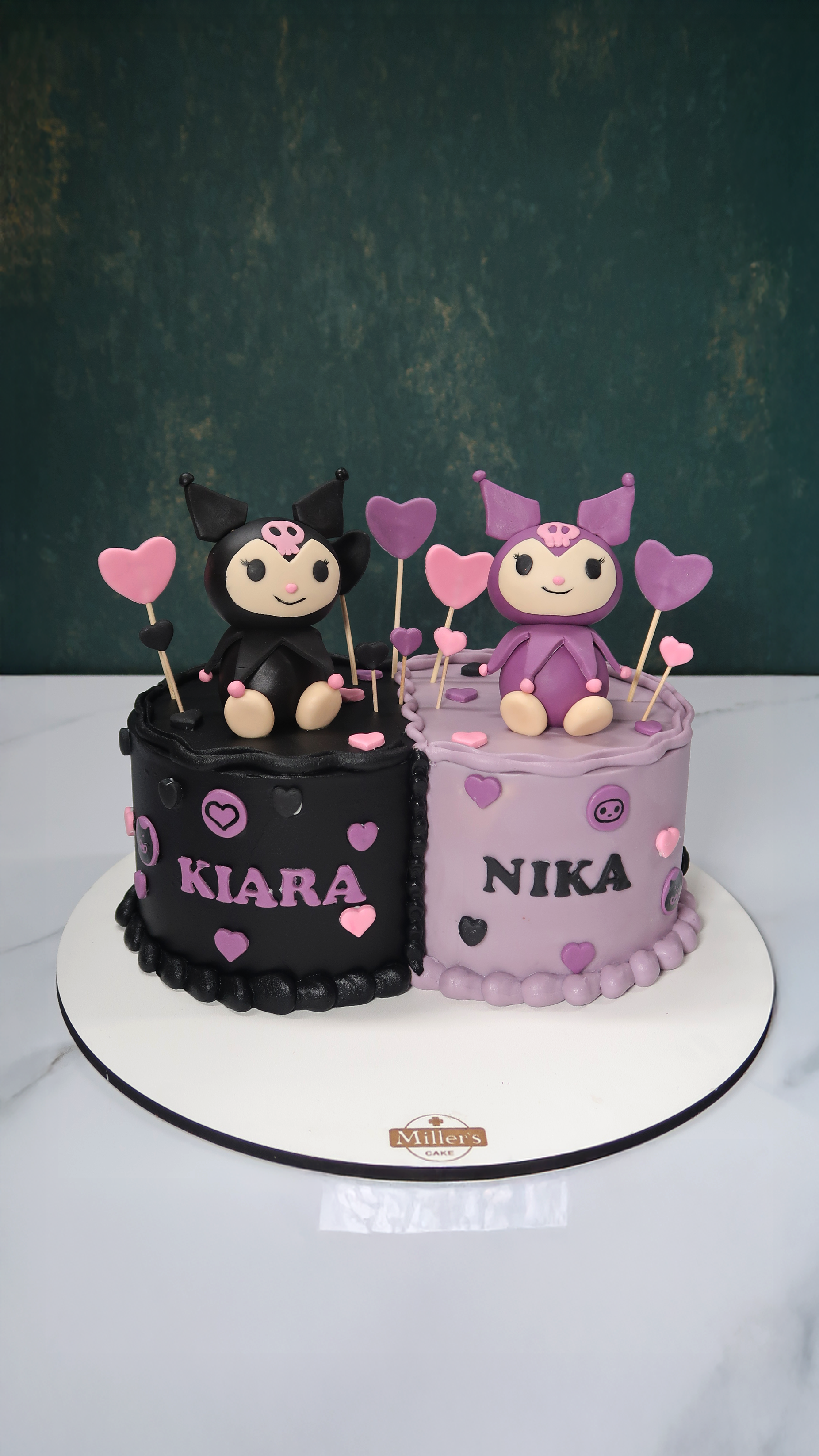 Sweet Duo Birthday Cake