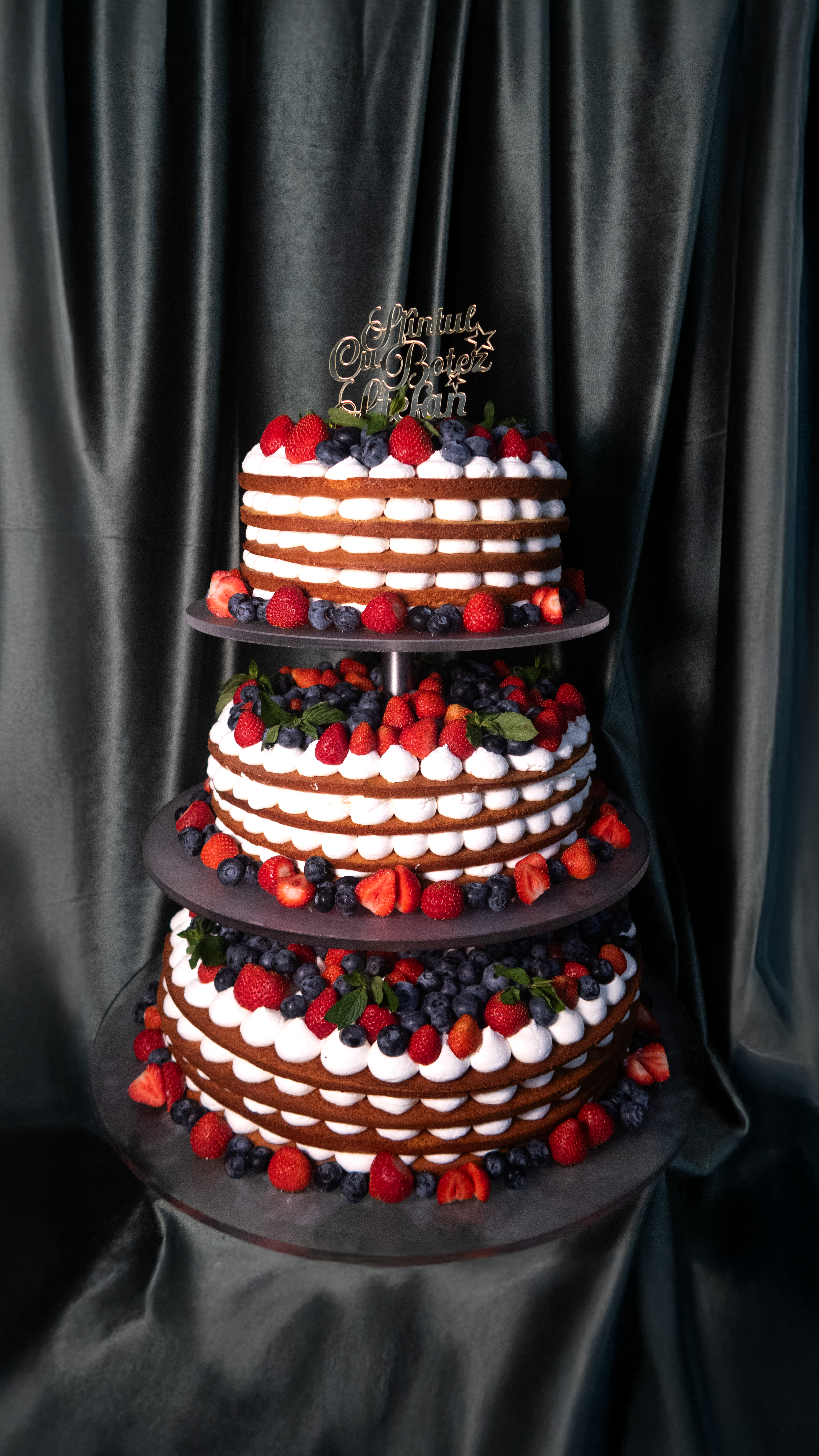 Sweet Stefan's Christening Cake"