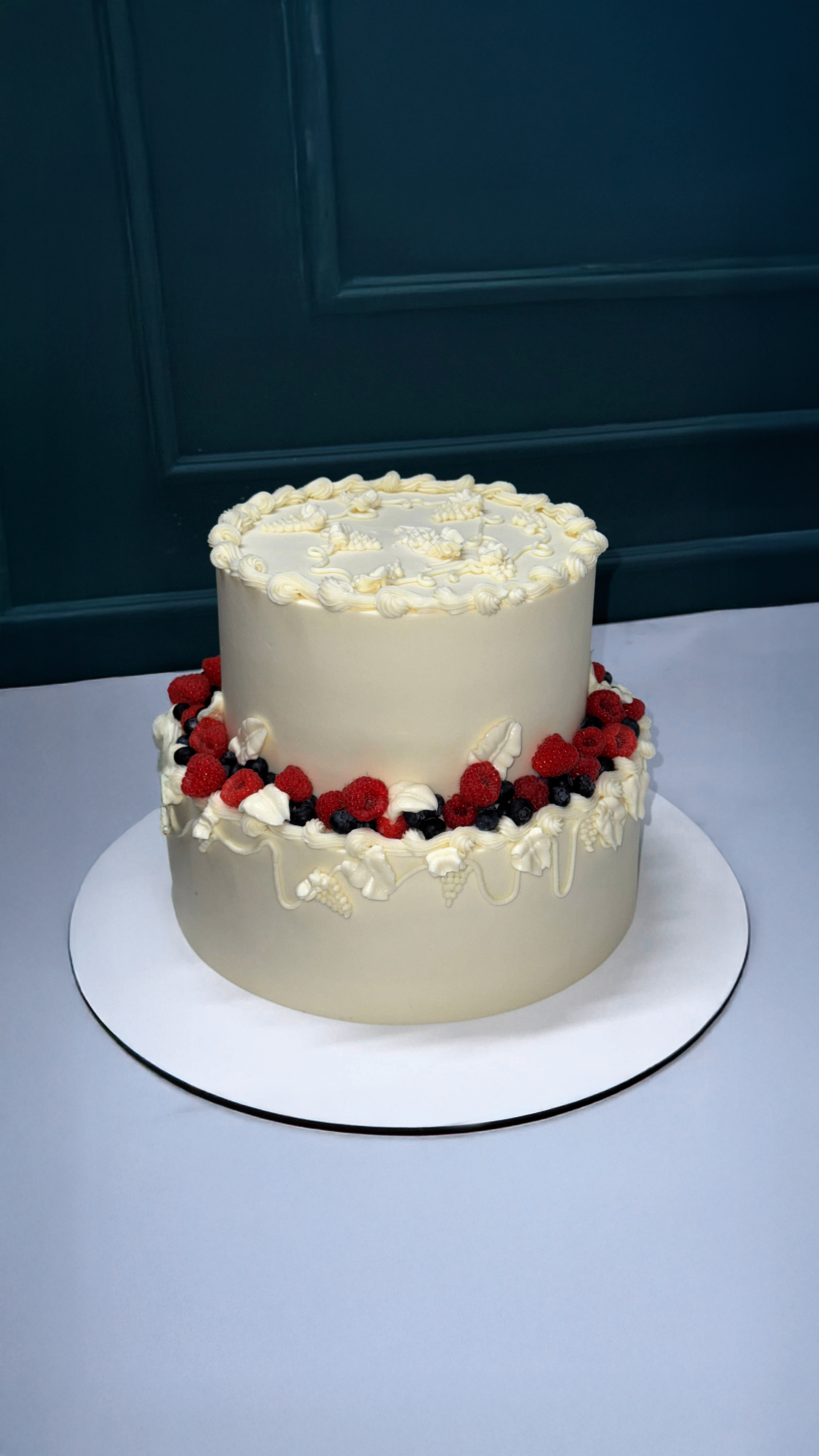 Classic Elegance with Fresh Berries