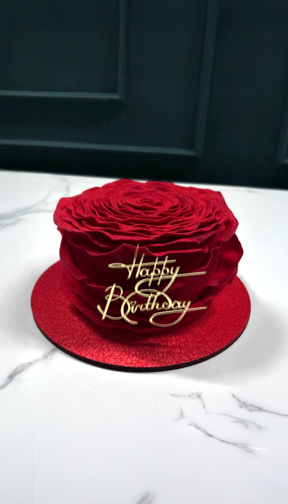 Romantic Rose Layer Cake