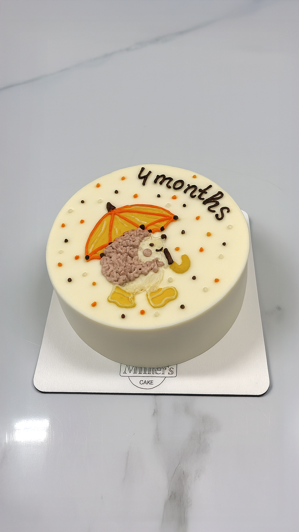 Baby’s 4-Month Celebration Cake