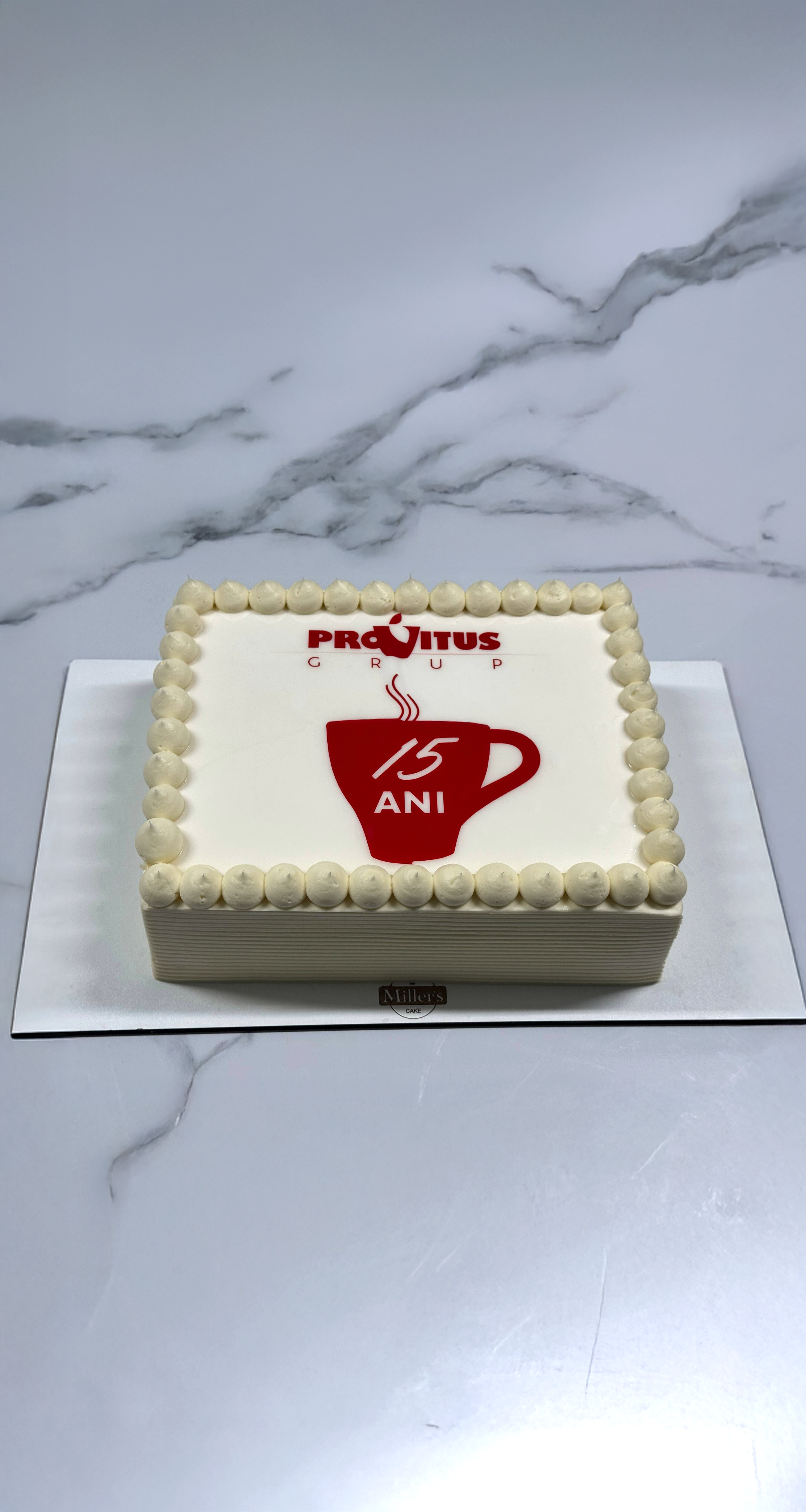 Corporate Anniversary Cake — 15 Years of Success