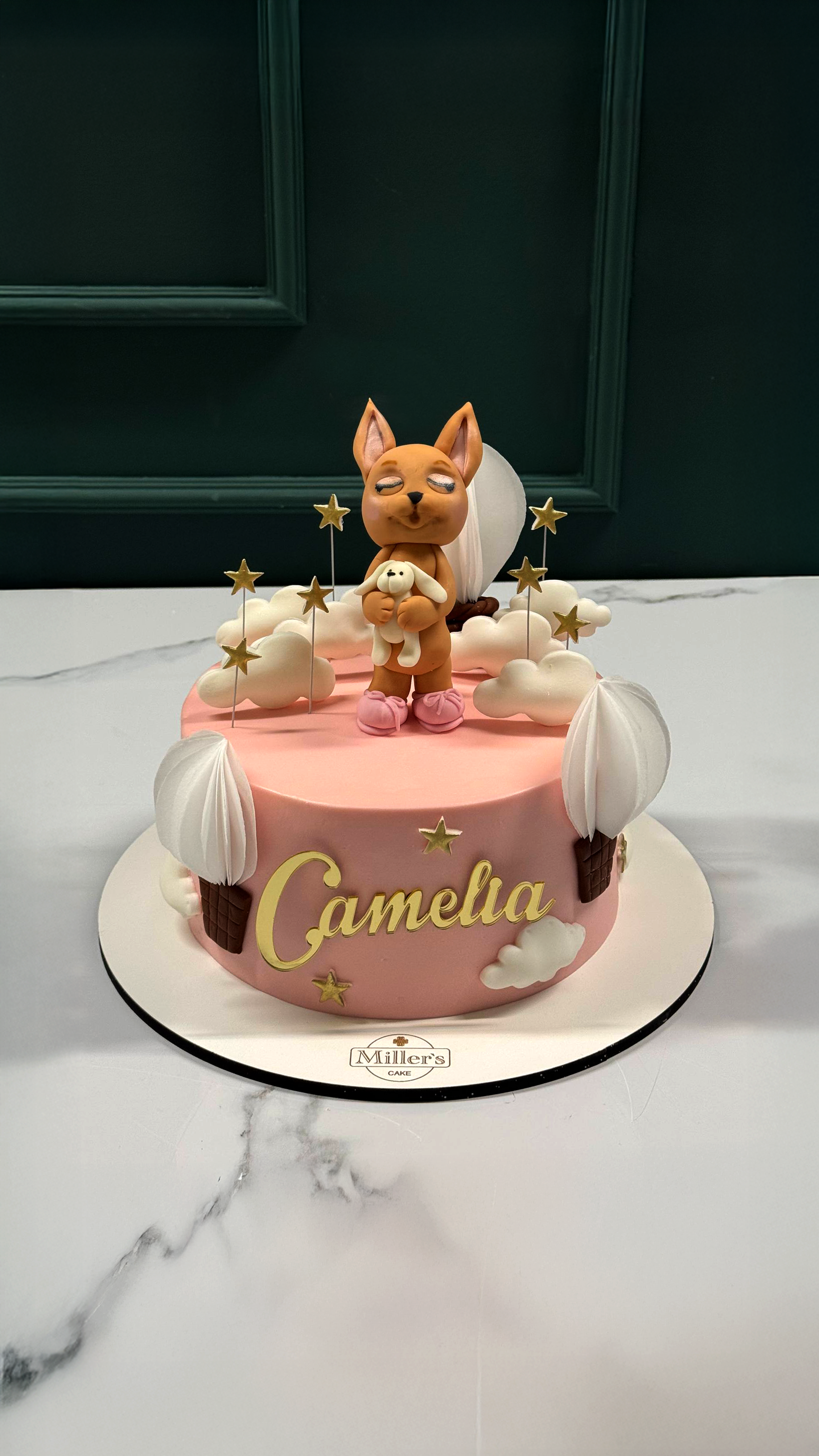 Dreamy Pink Cake for Camelia