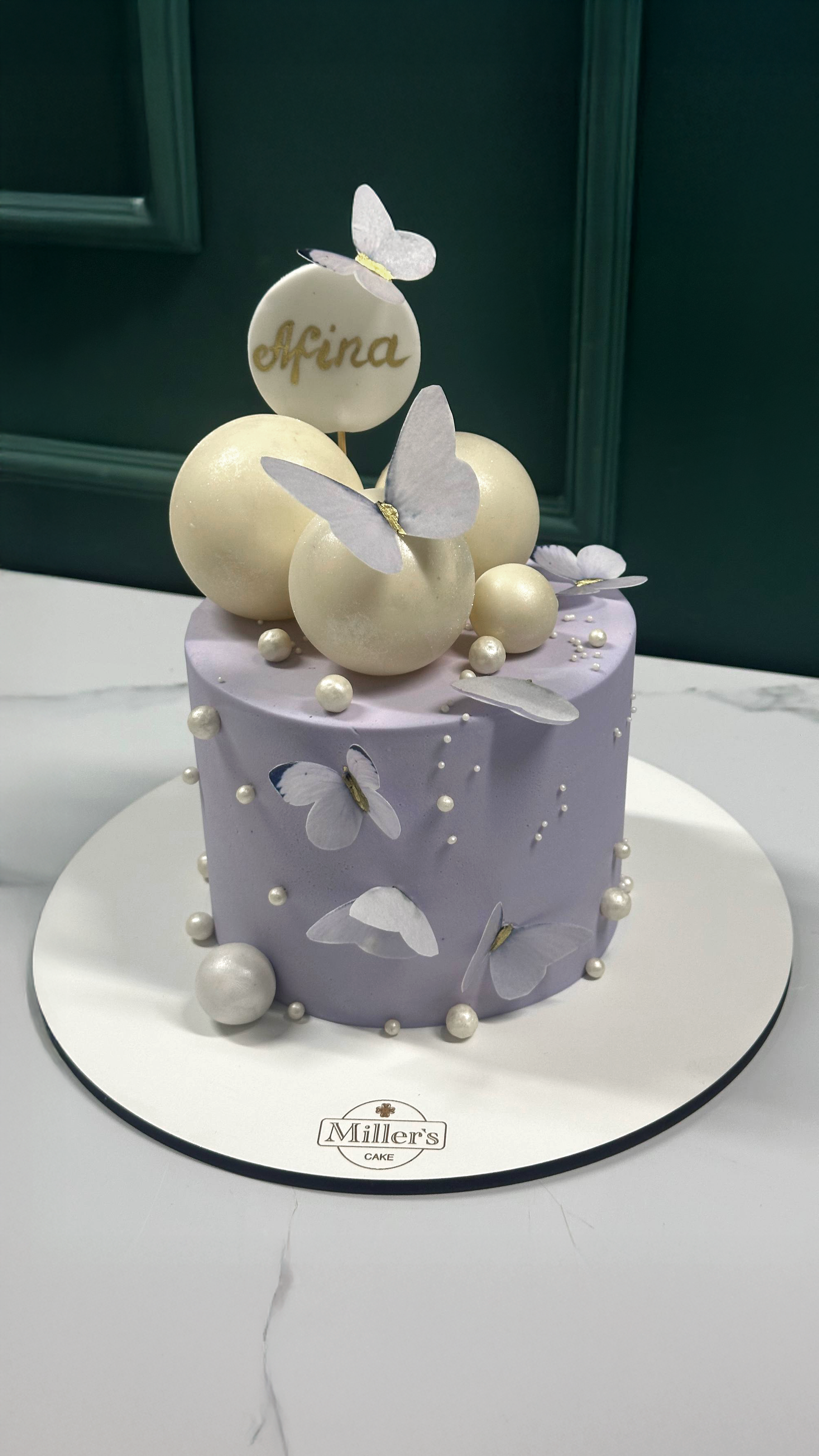 Lavender Butterfly Dream Cake