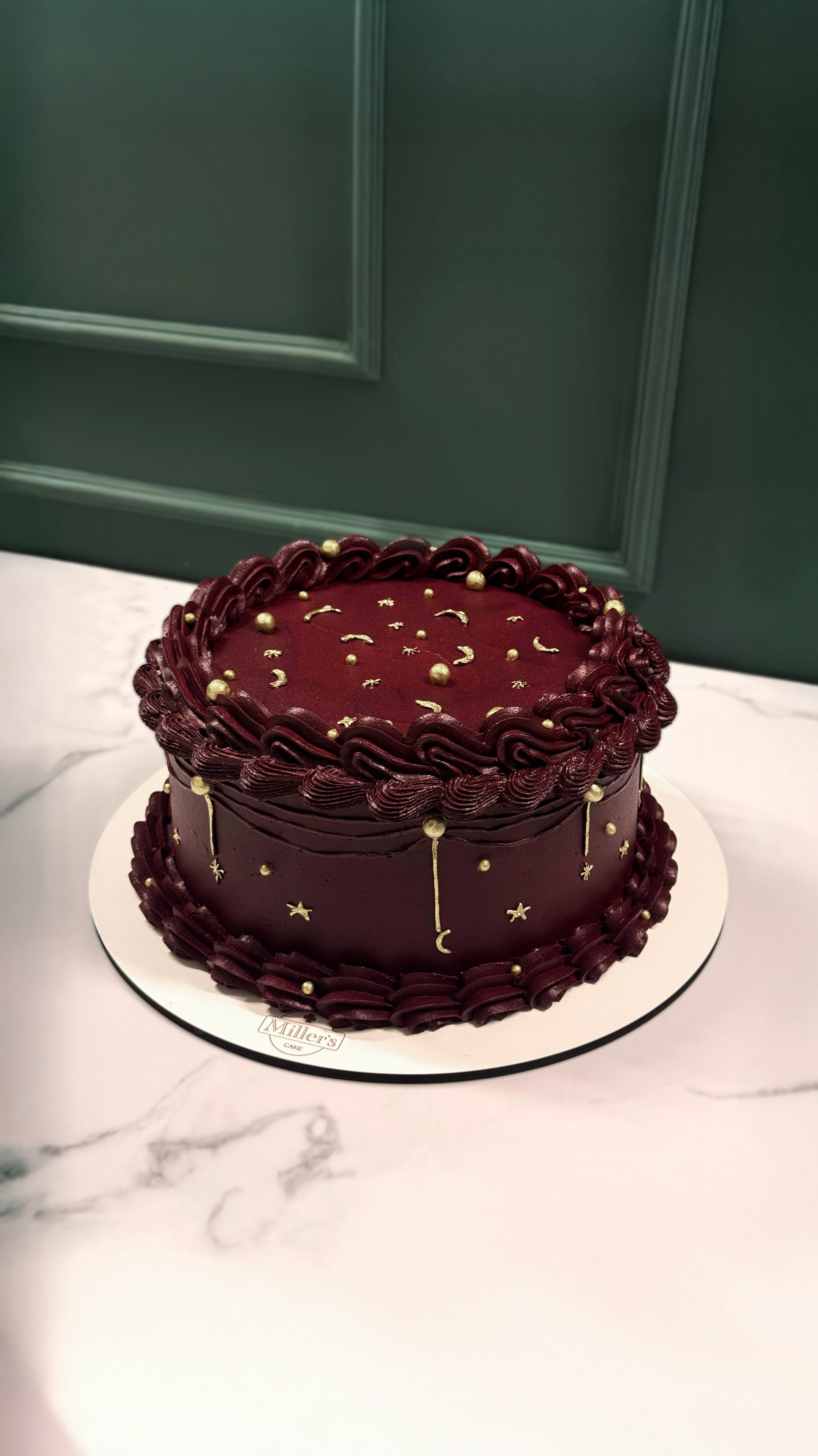 Midnight Moon & Stars Cake