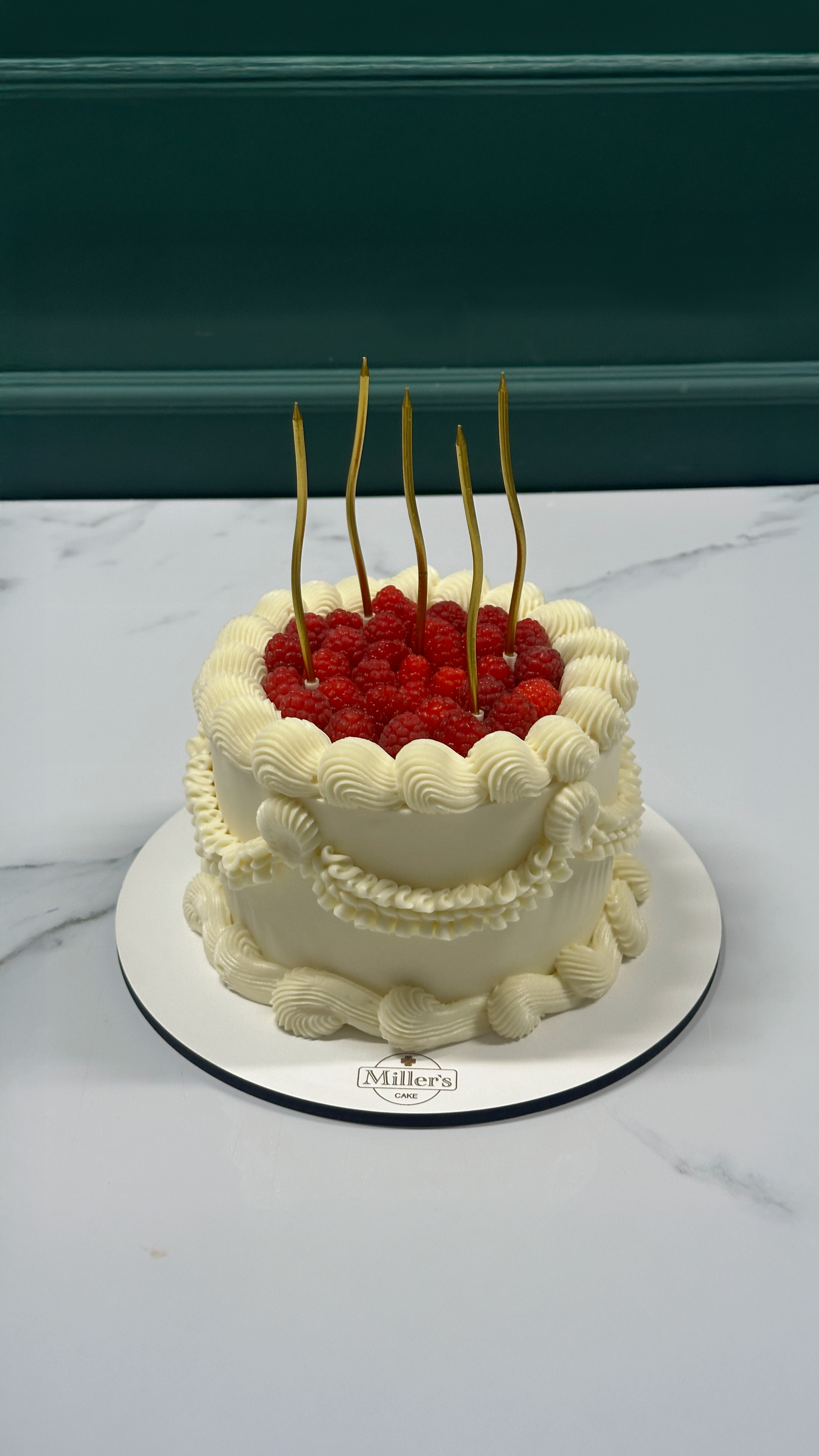 Classic Raspberry Cream Cake