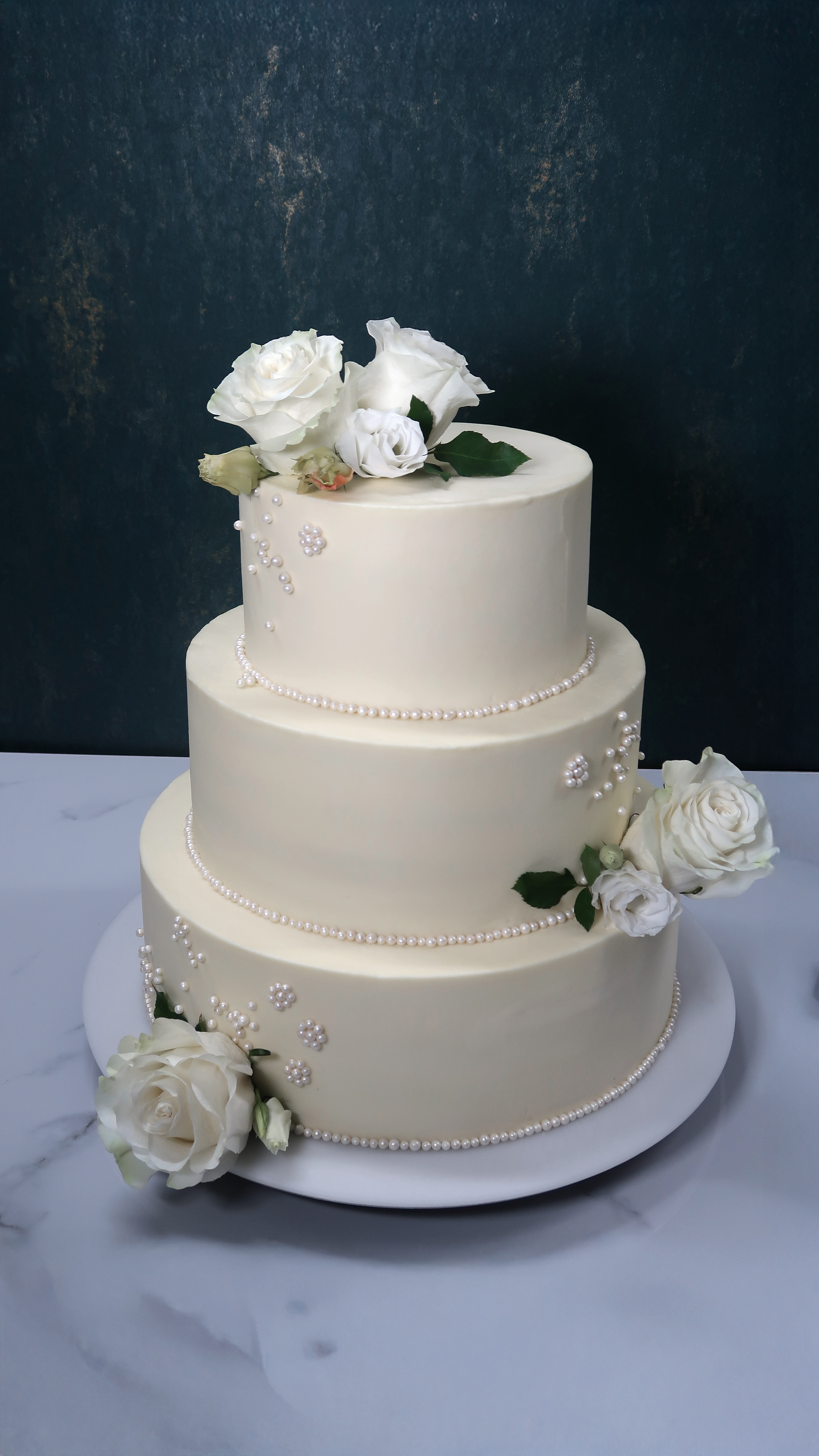 Eternal Elegance Wedding Cake