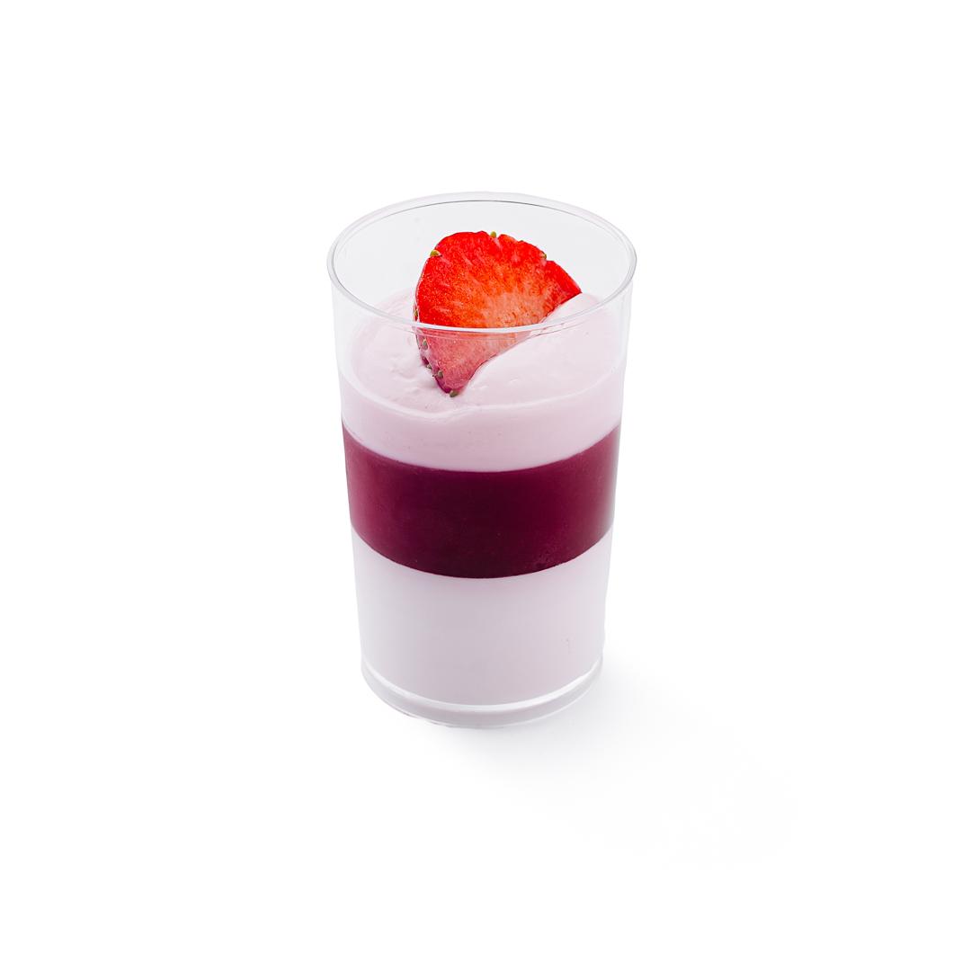 Panna Cotta cu căpșună