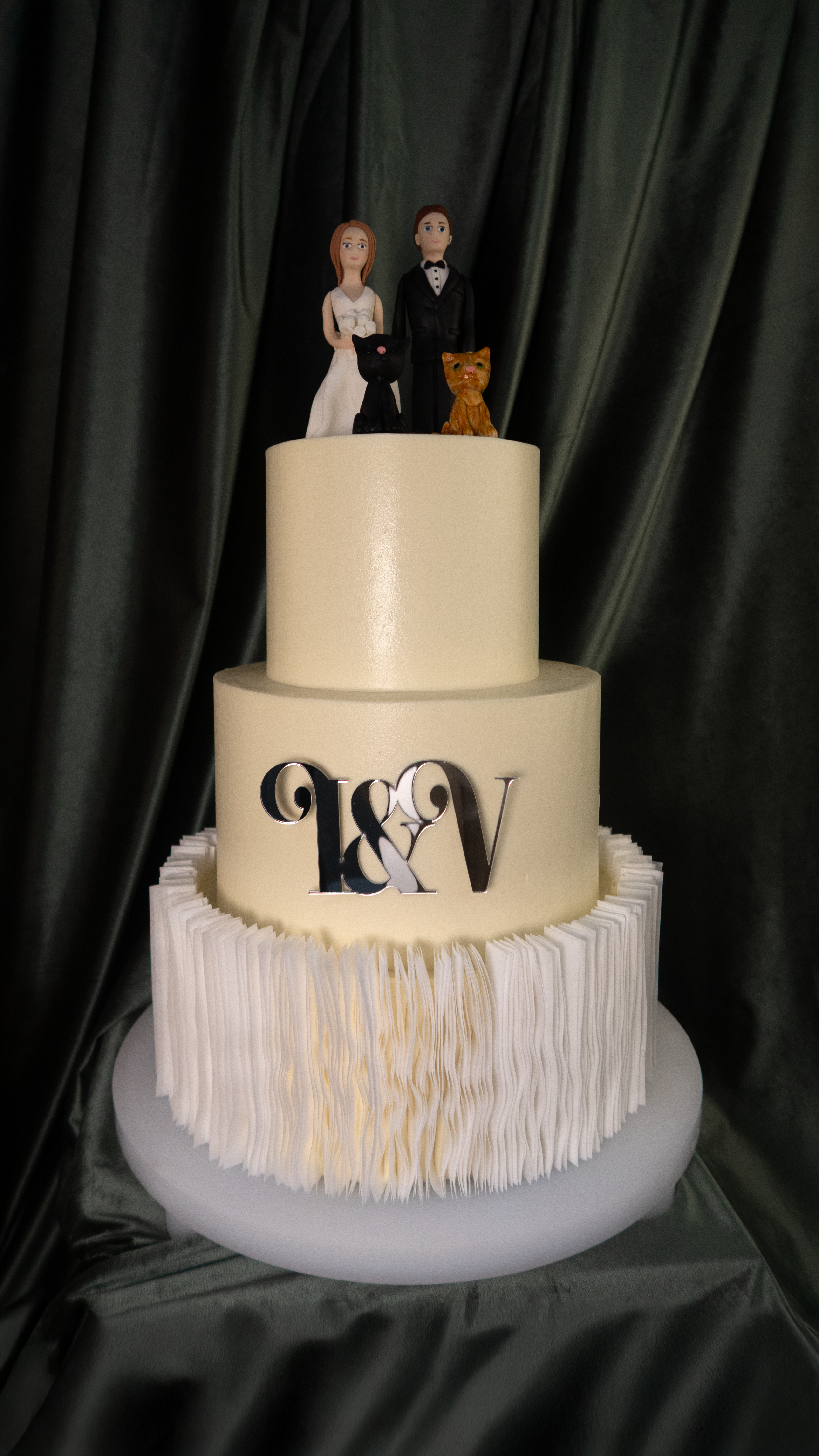 Mr. & Mrs. with Their Furry Friends