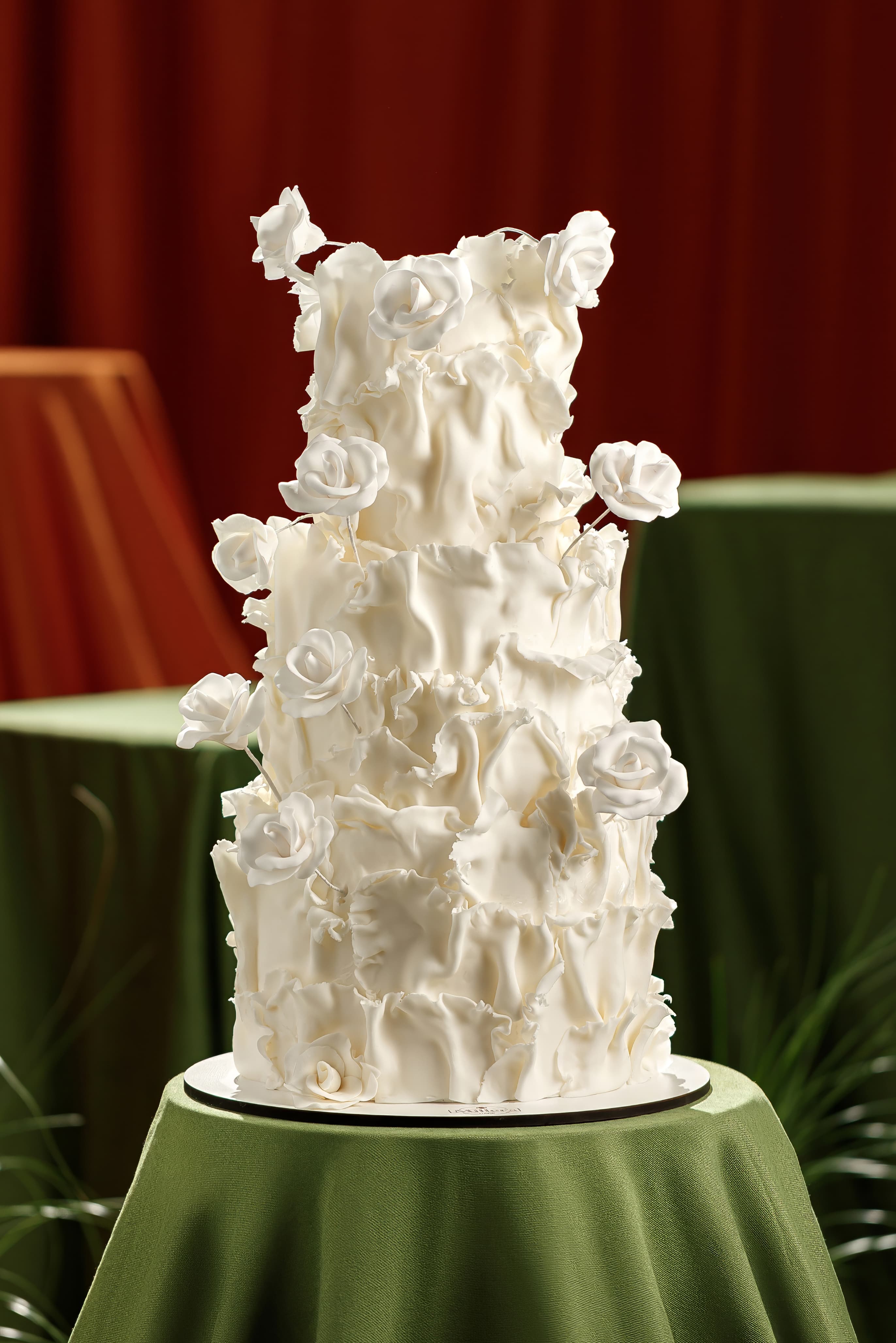 Romantic Ruffled Rose Creation