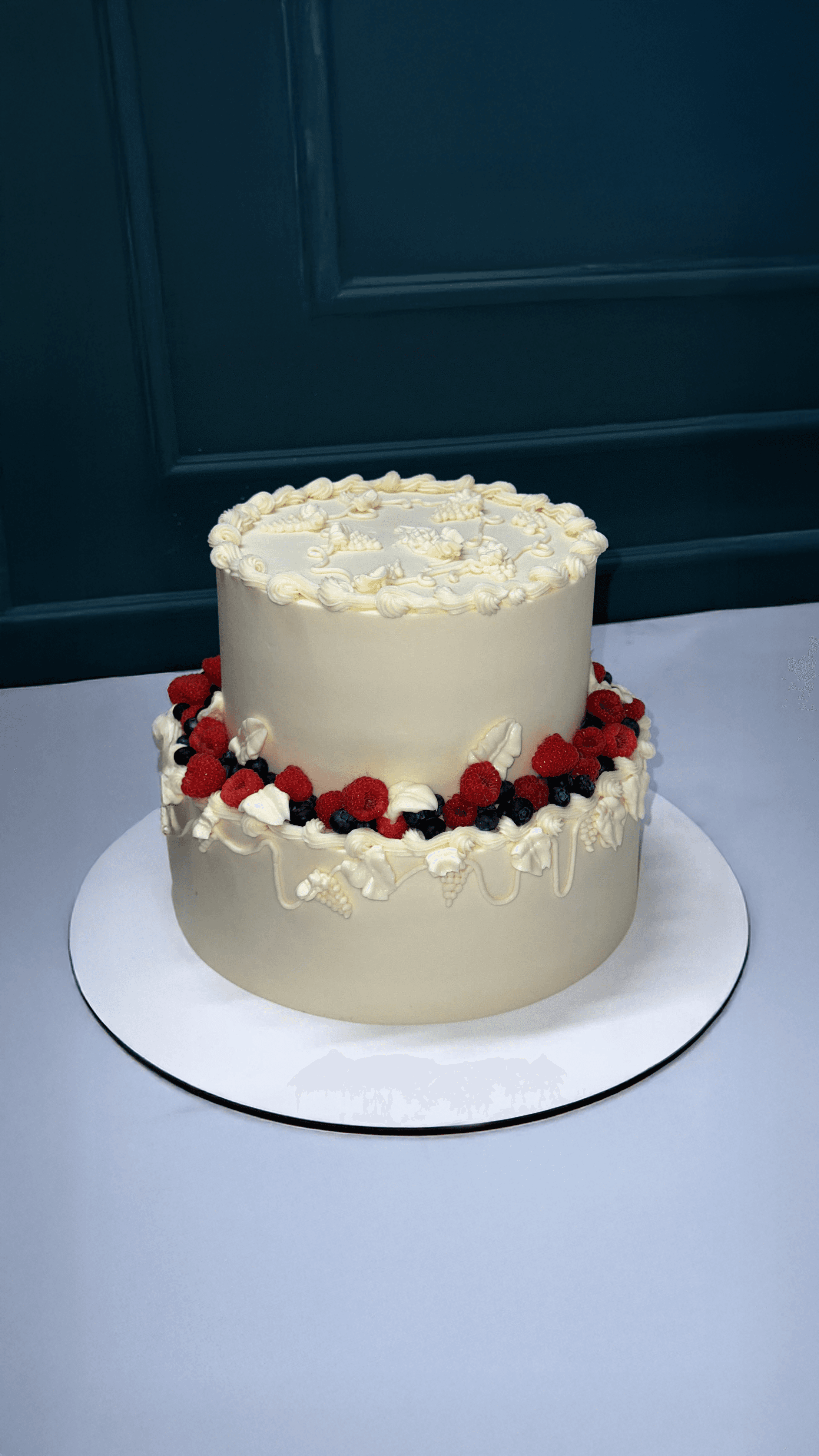 Classic Elegance with Fresh Berries