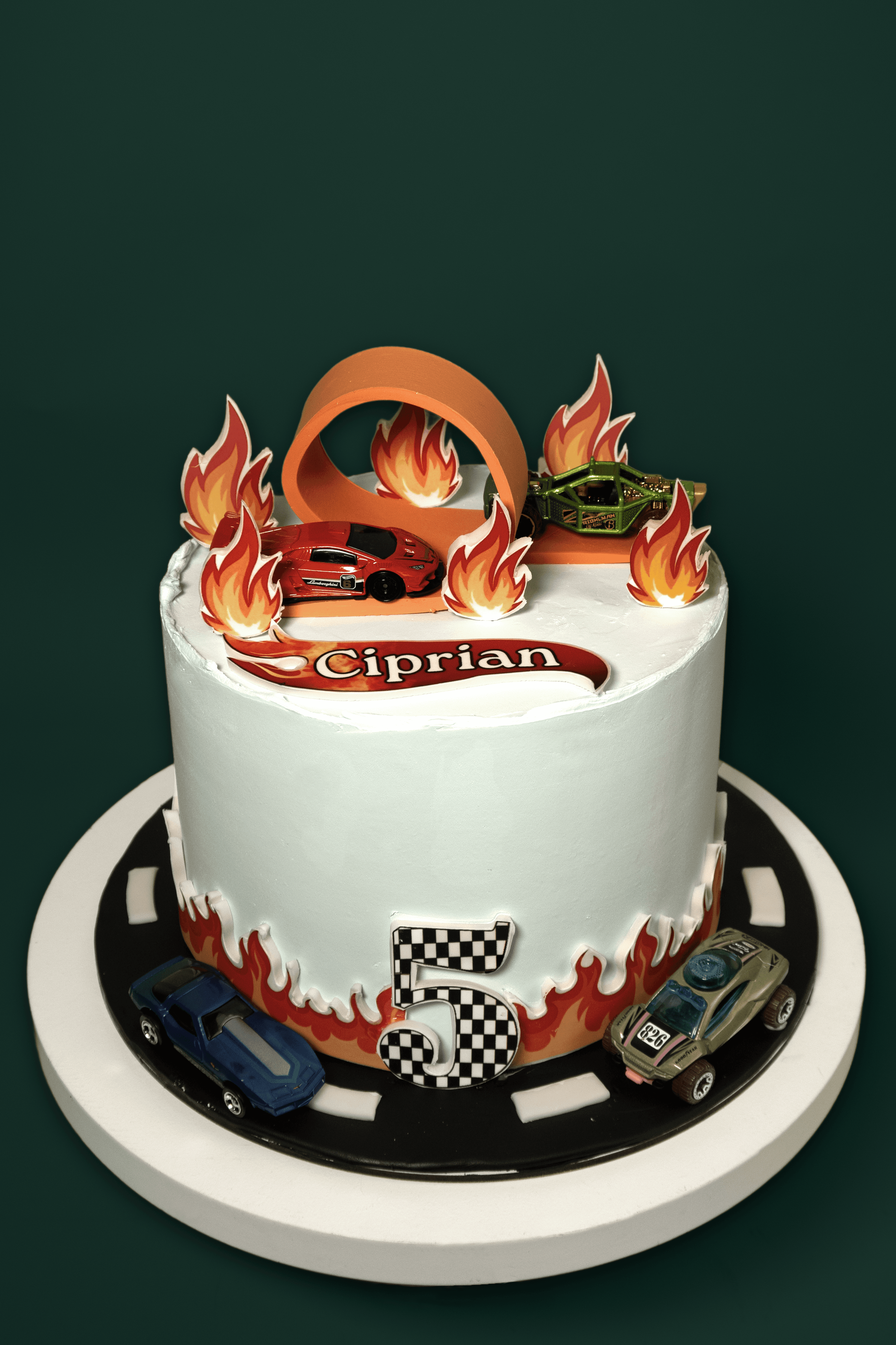 Hot Wheels Cake