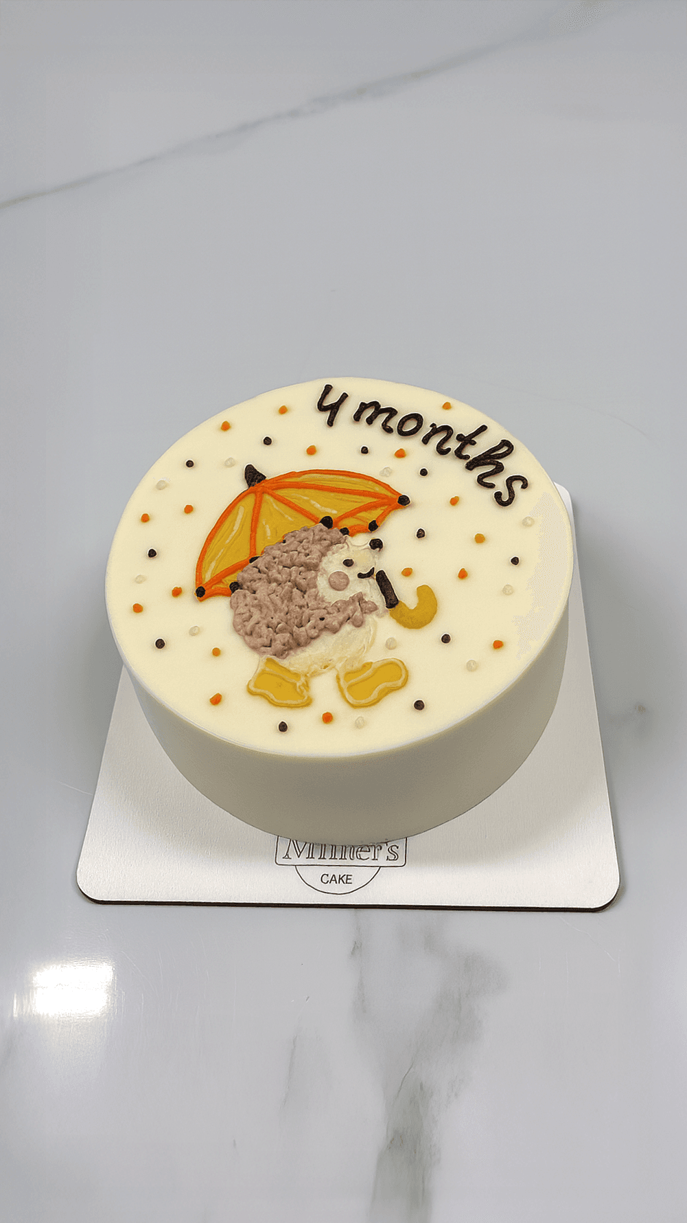 Baby’s 4-Month Celebration Cake