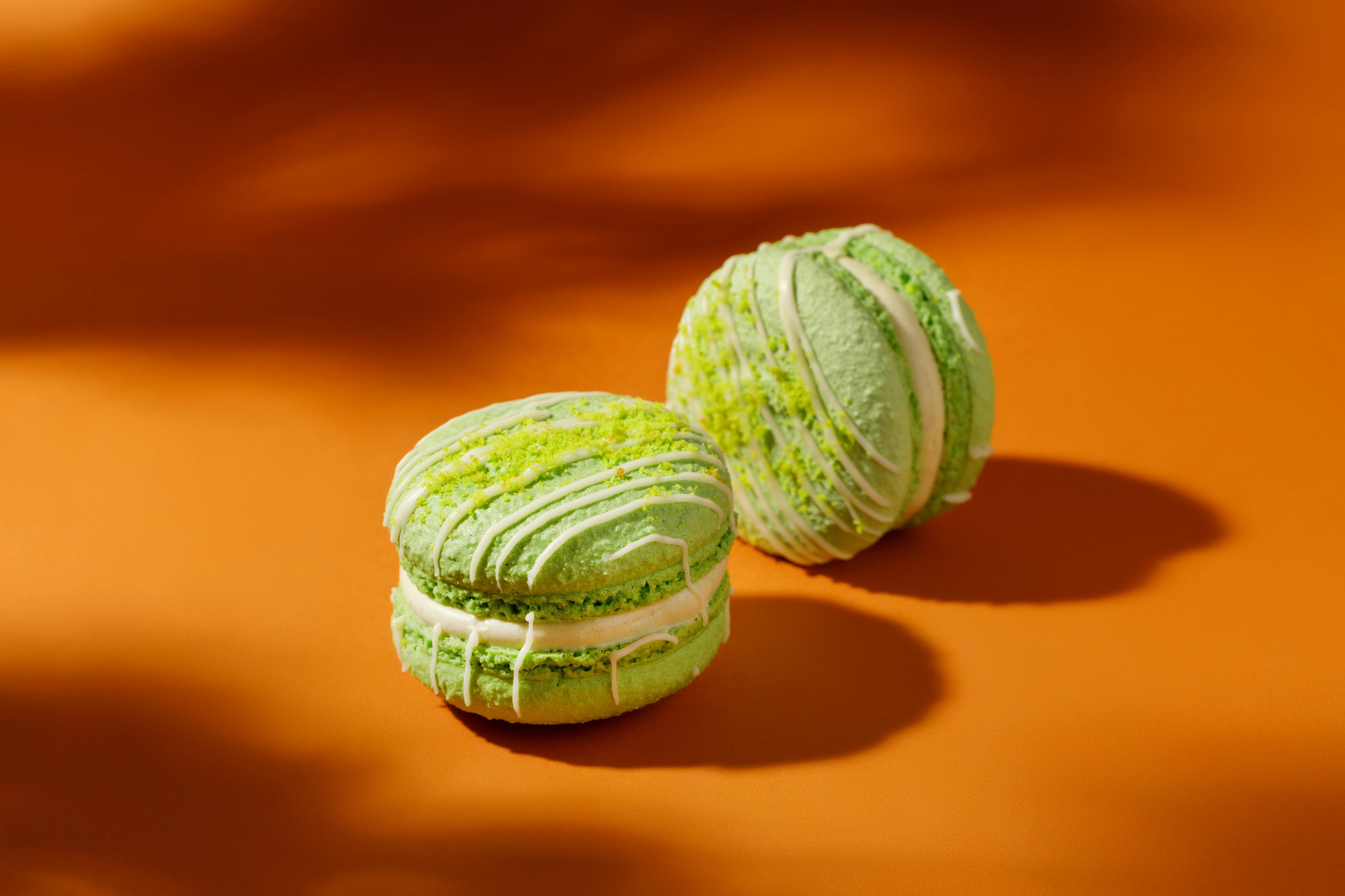 Macarons cu fistic 