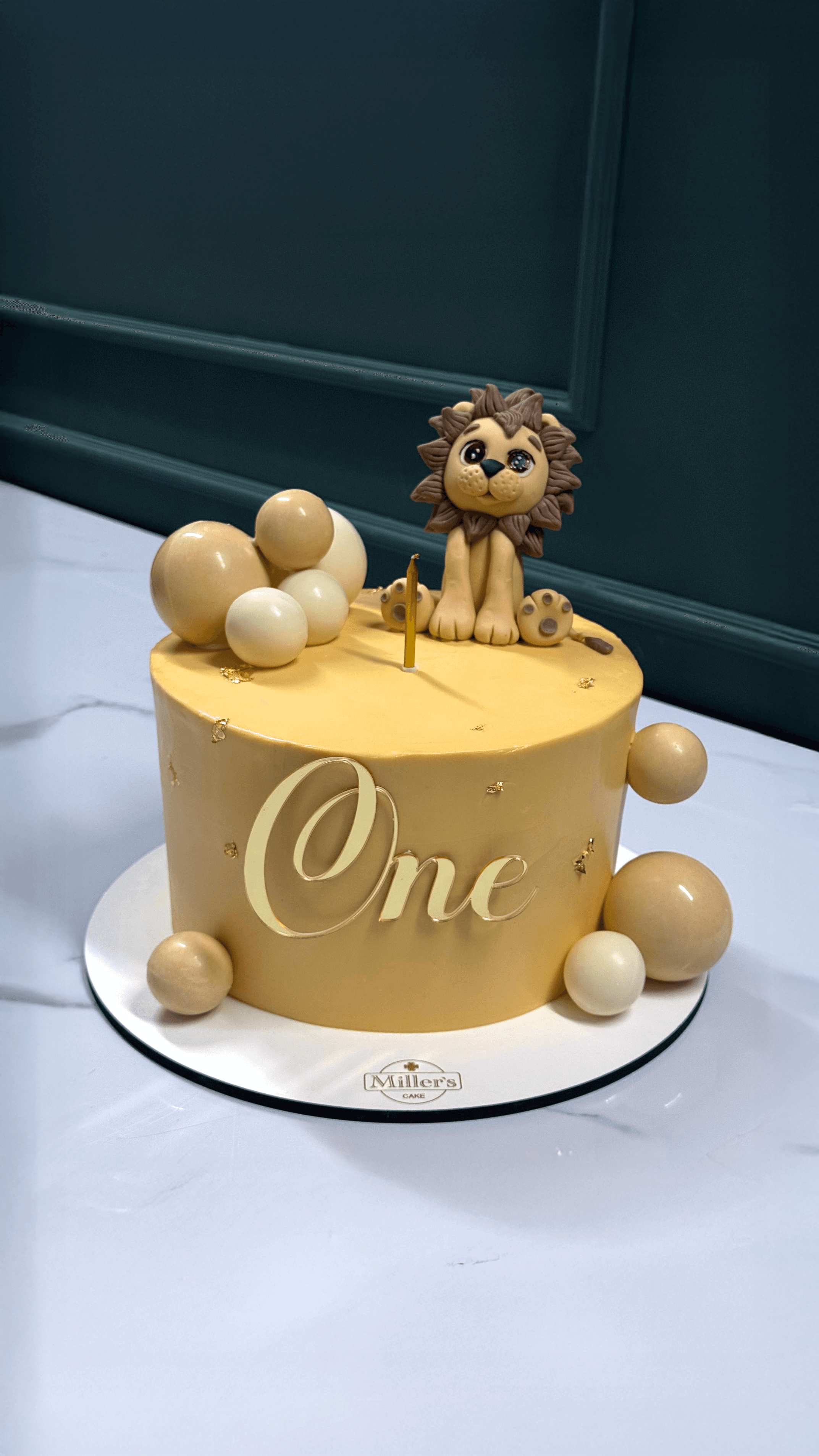 Wild One Lion Cake