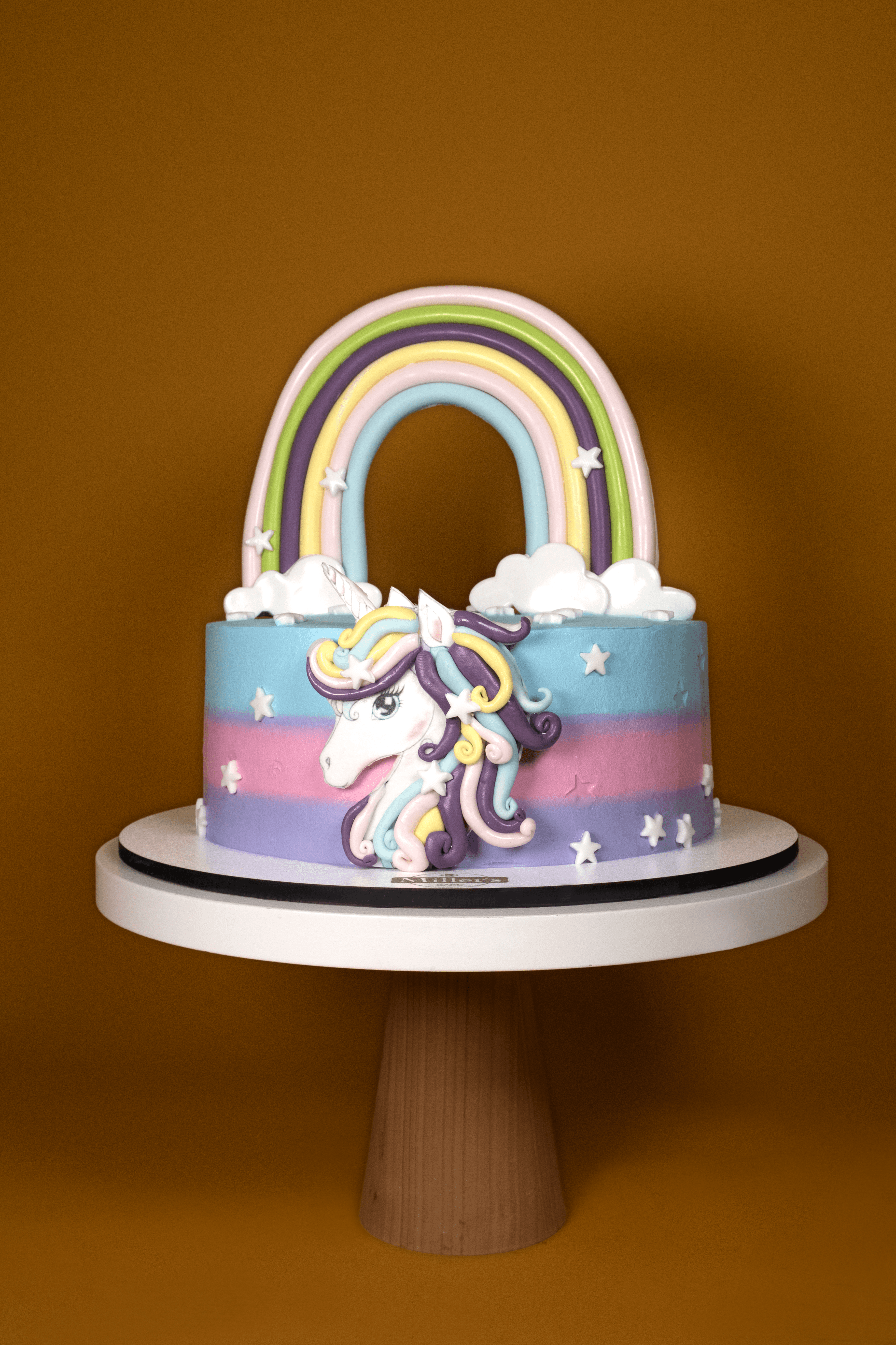 Rainbow Unicorn Cake 