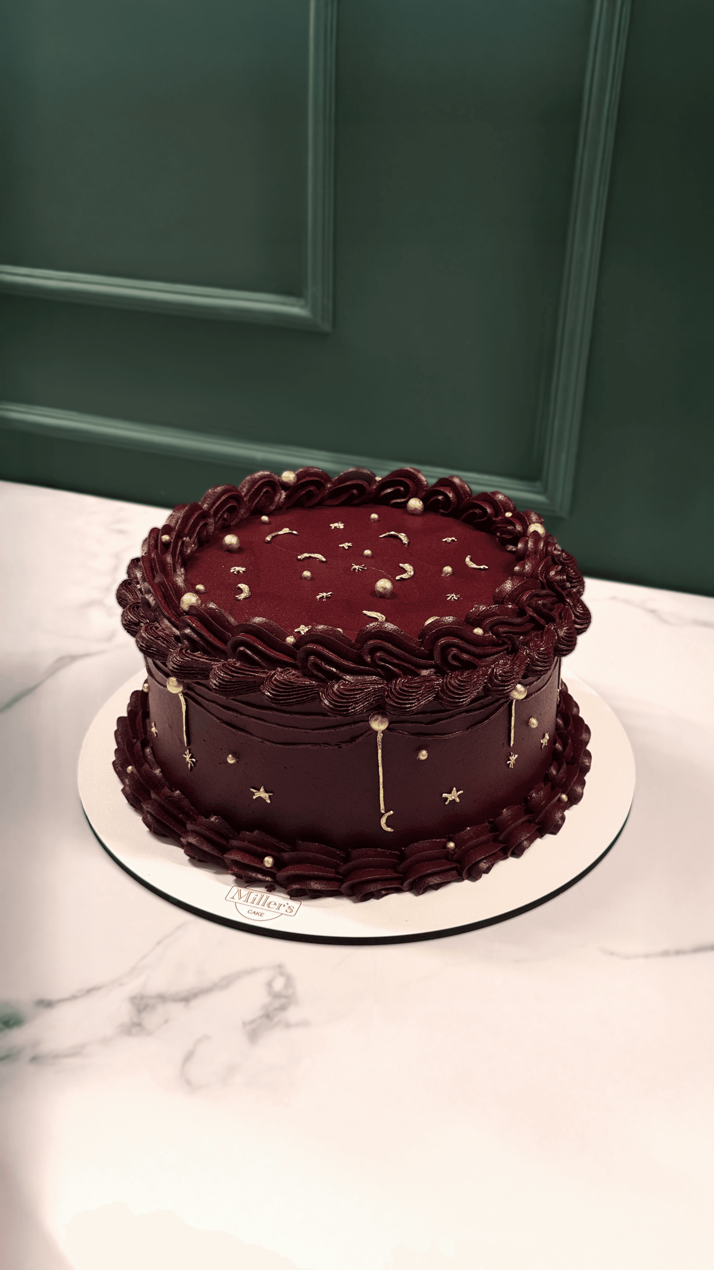 Midnight Moon & Stars Cake