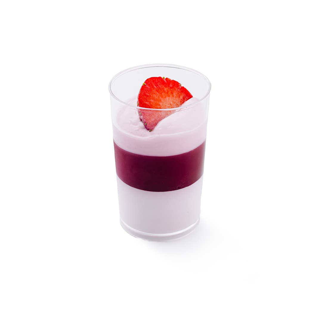 Panna Cotta with strawberry