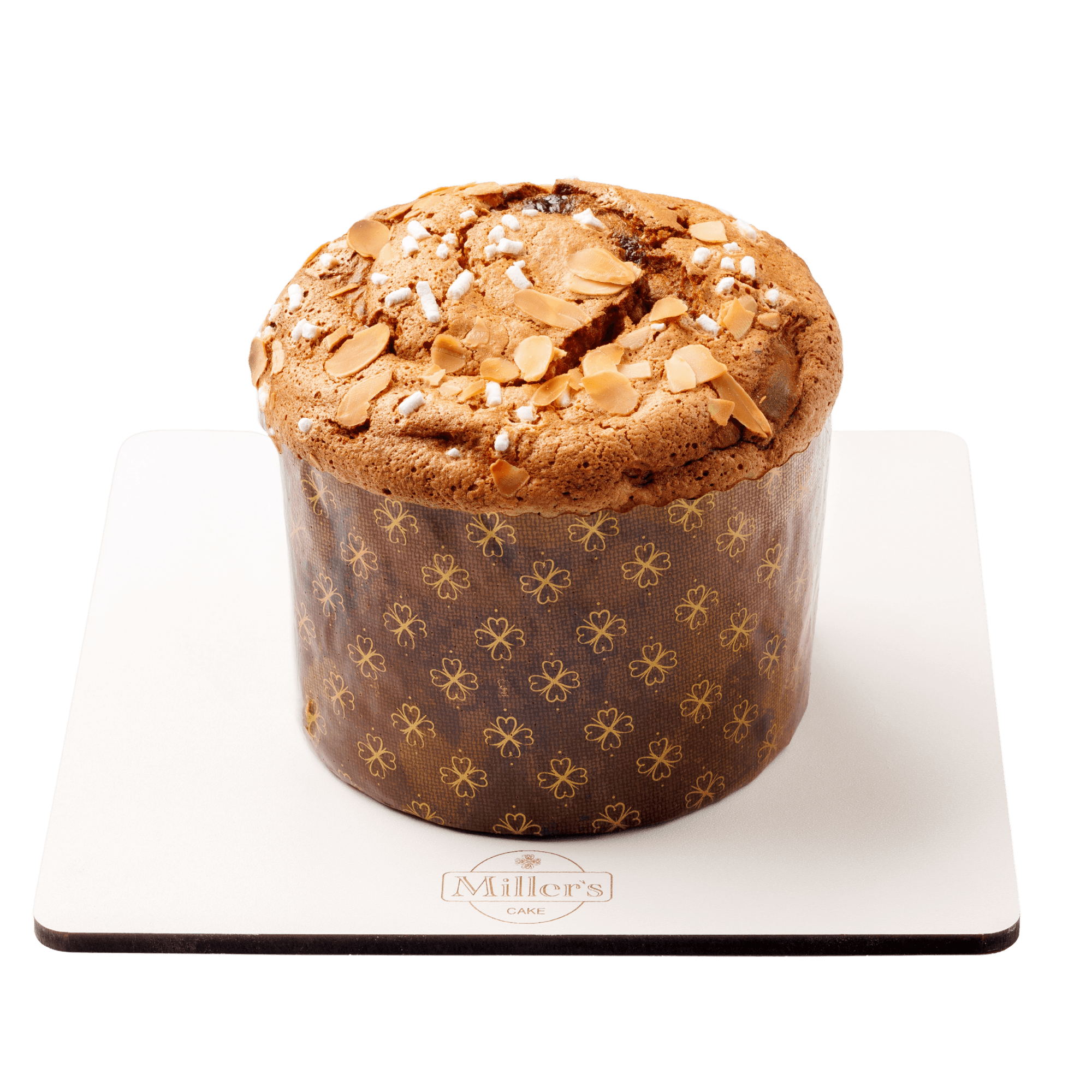 Panettone cu ciocolată neagră și răchițele uscate