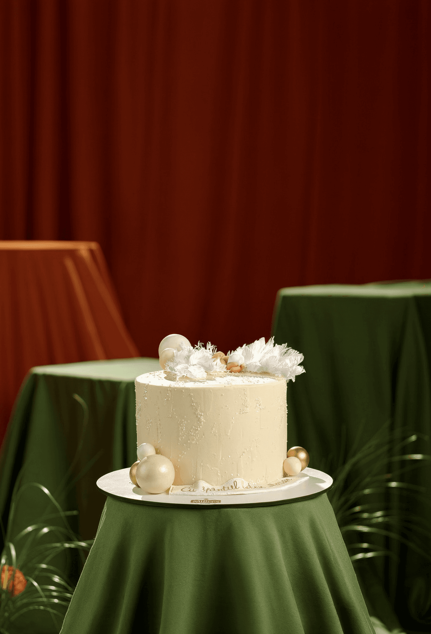 Angel Baby Baptism Cake