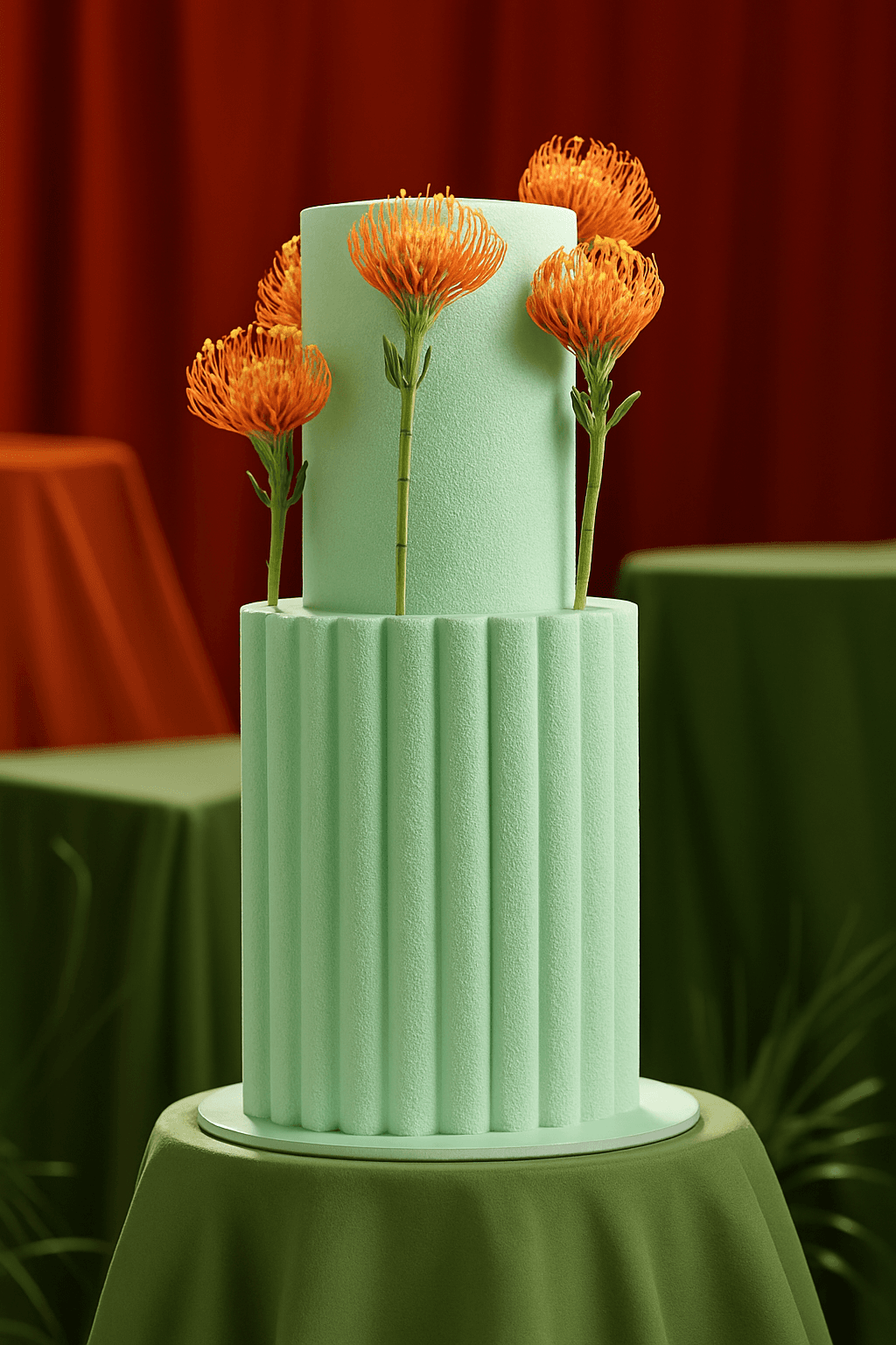 Timeless Florals on a Modern Silhouette - #8ecfb7