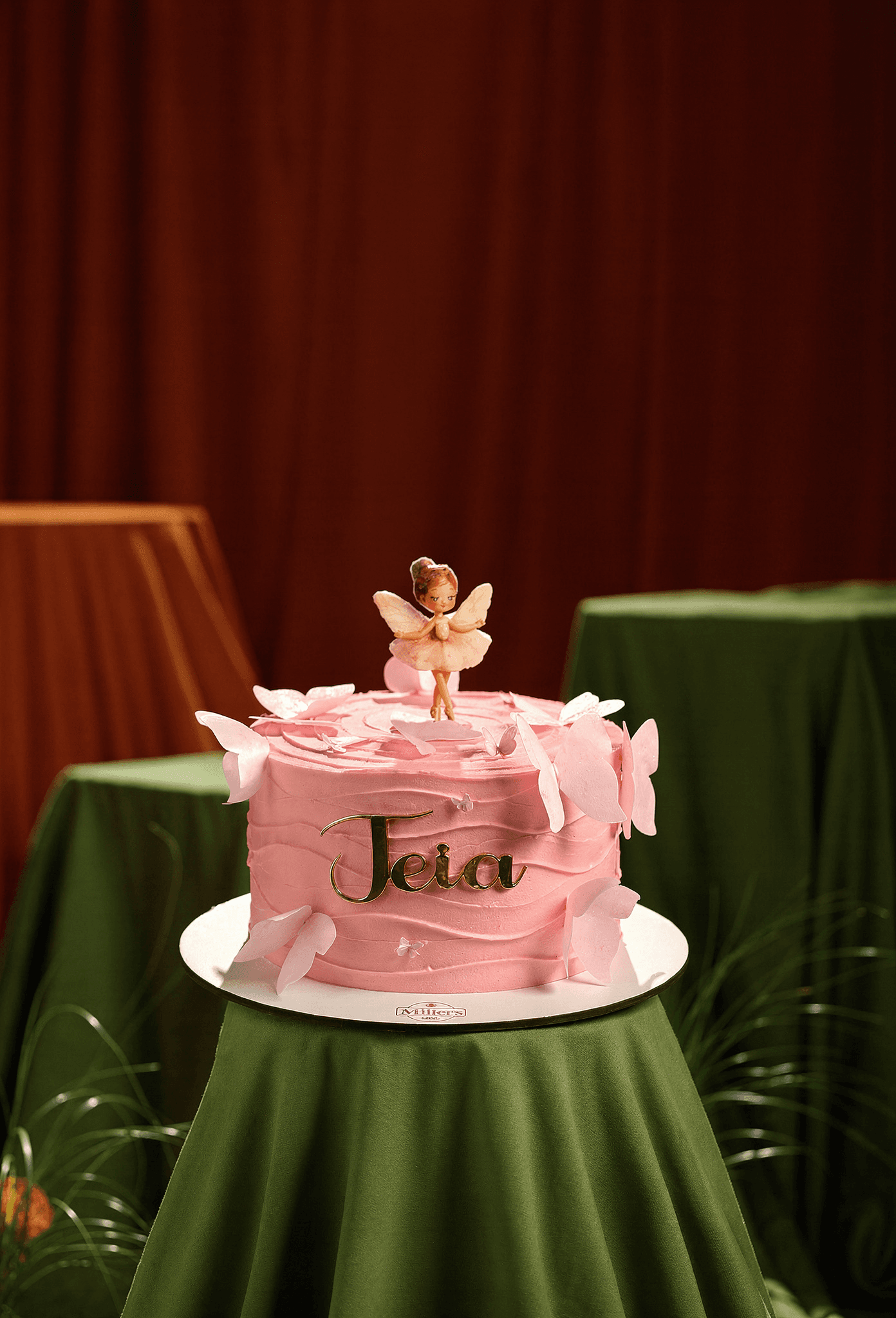 Delicate Pink Fairy Cake