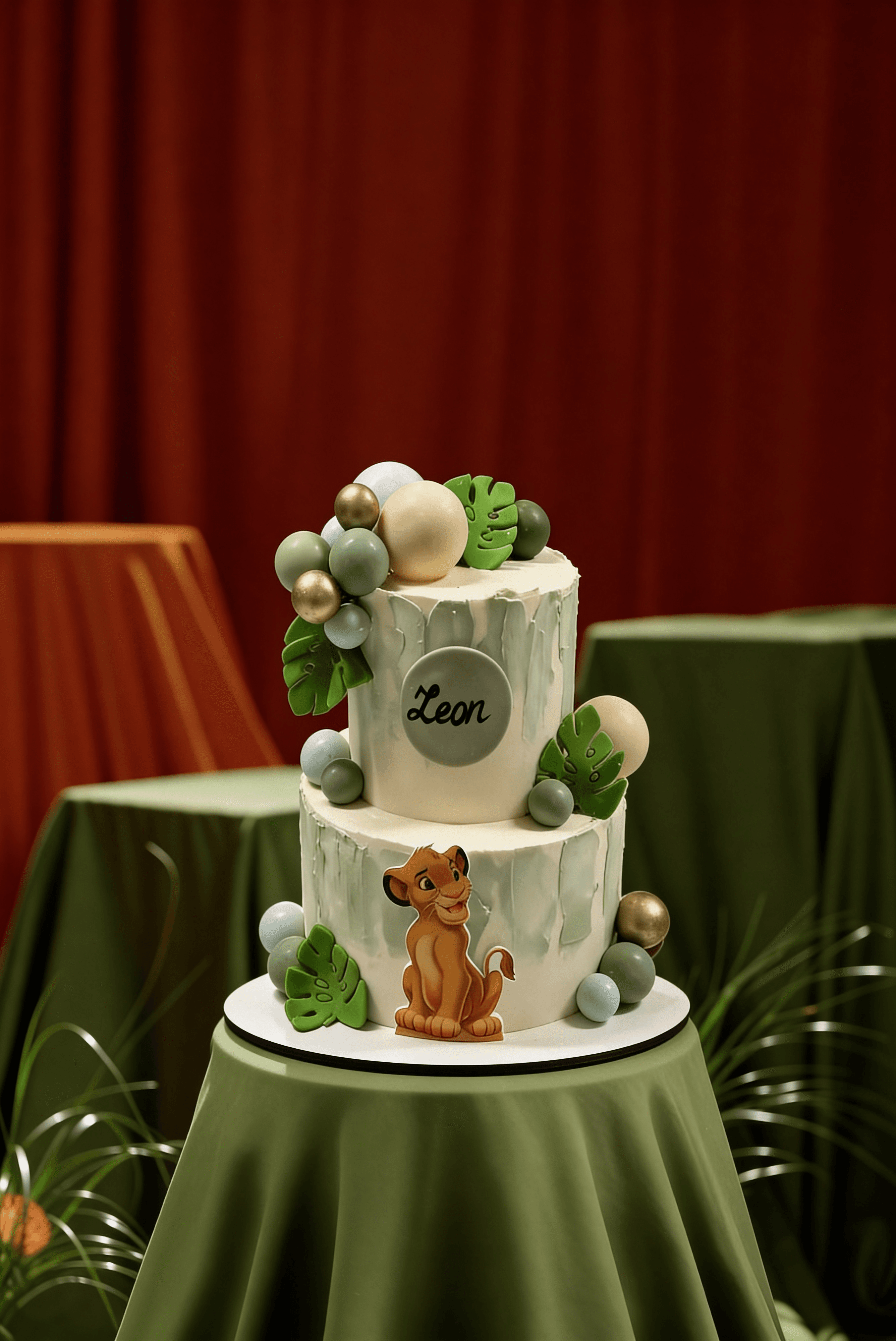 Lion King Jungle Cake