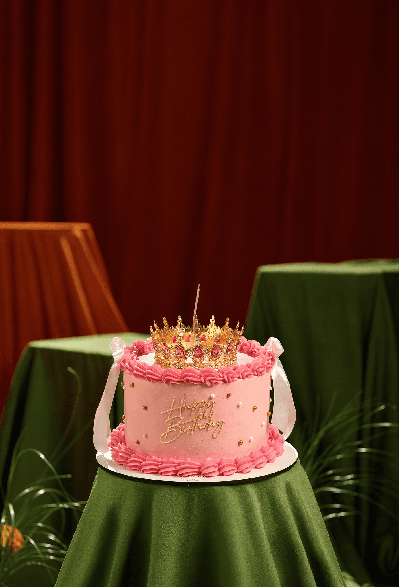 Princess Crown Birthday Cake