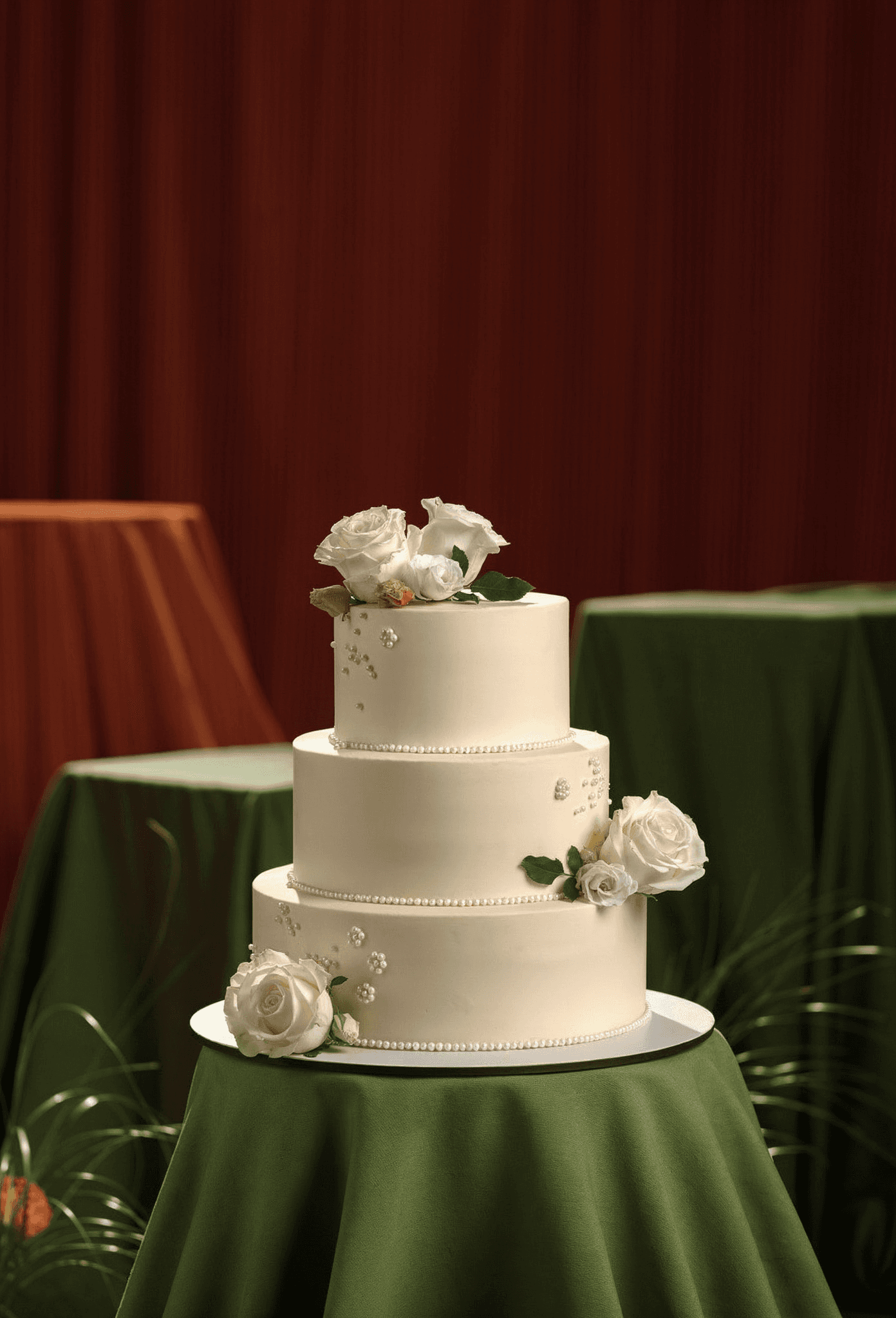 Eternal Elegance Wedding Cake