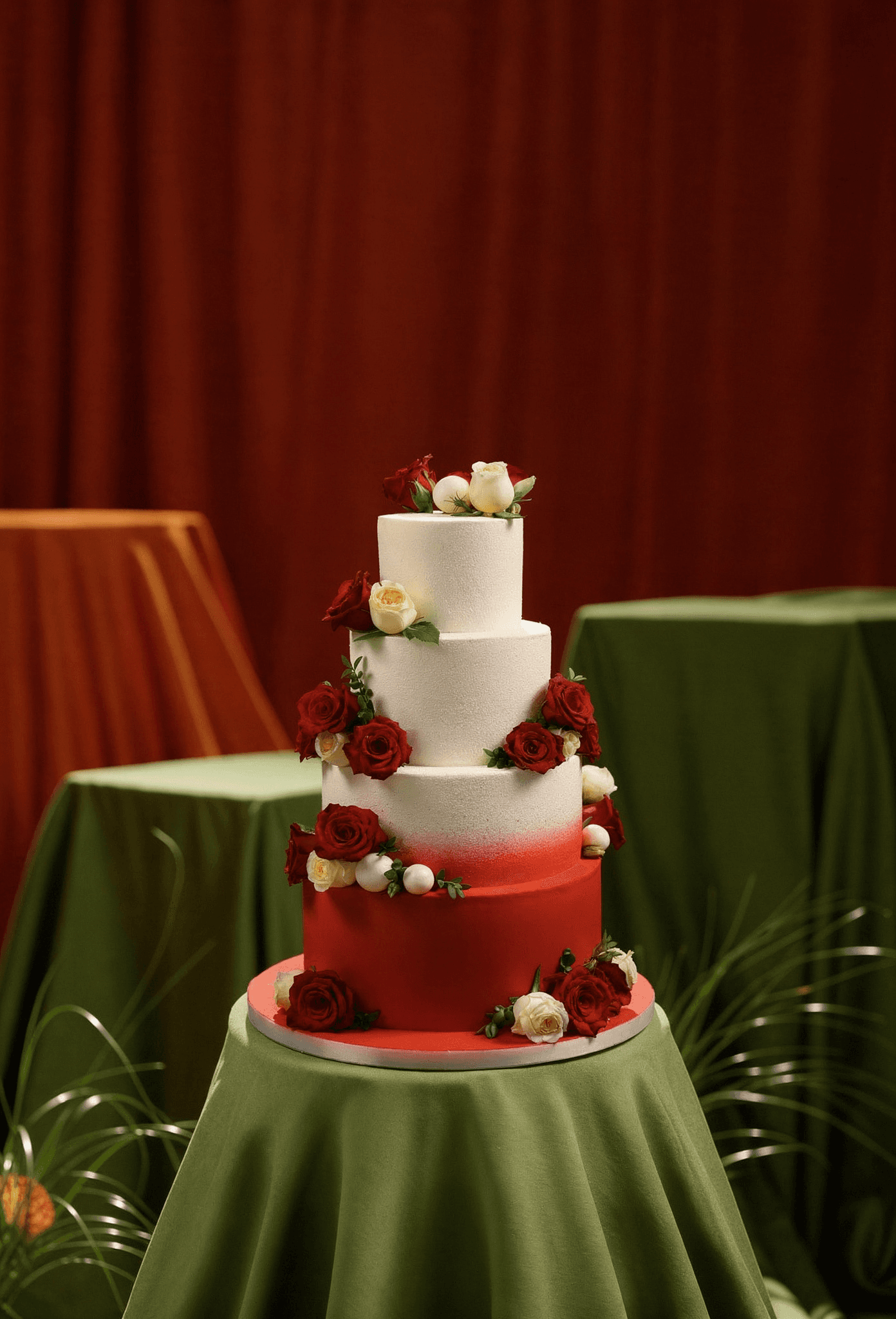 A Love in Red and White