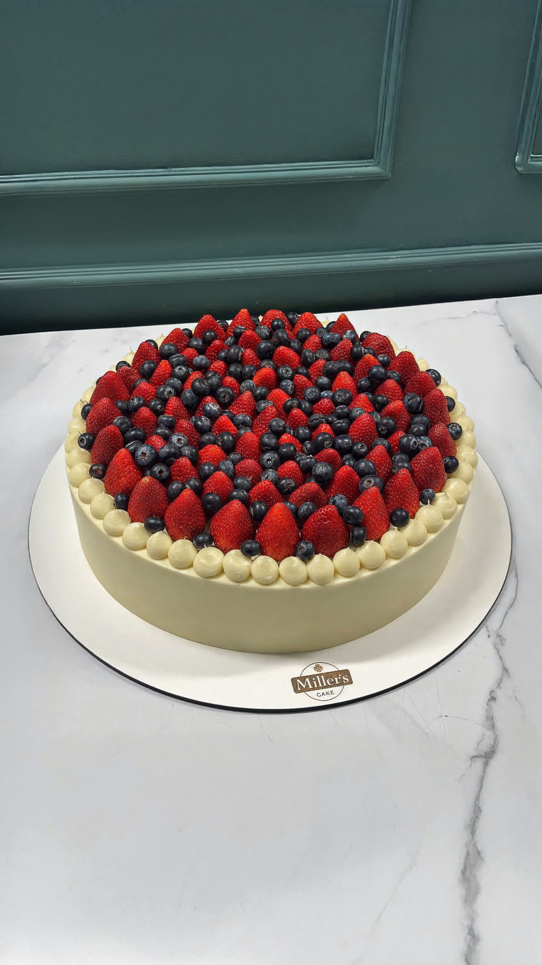 Classic Mixed Berry Cake