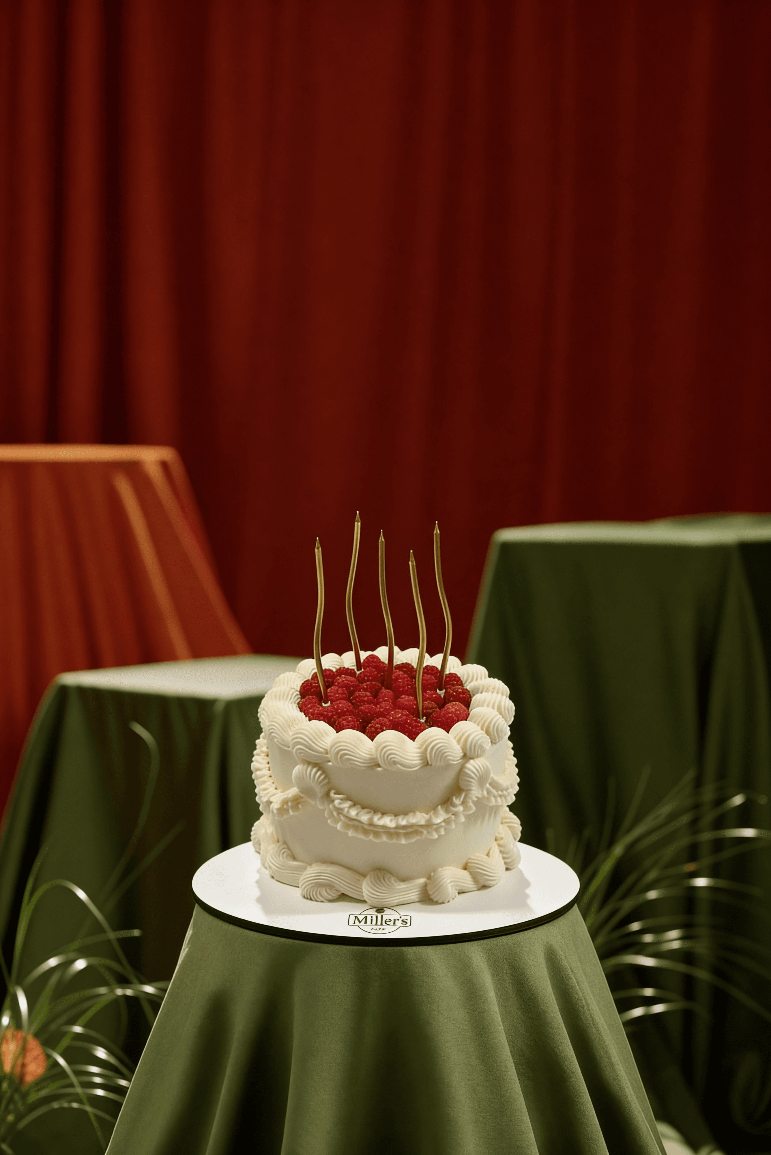 Classic Raspberry Cream Cake