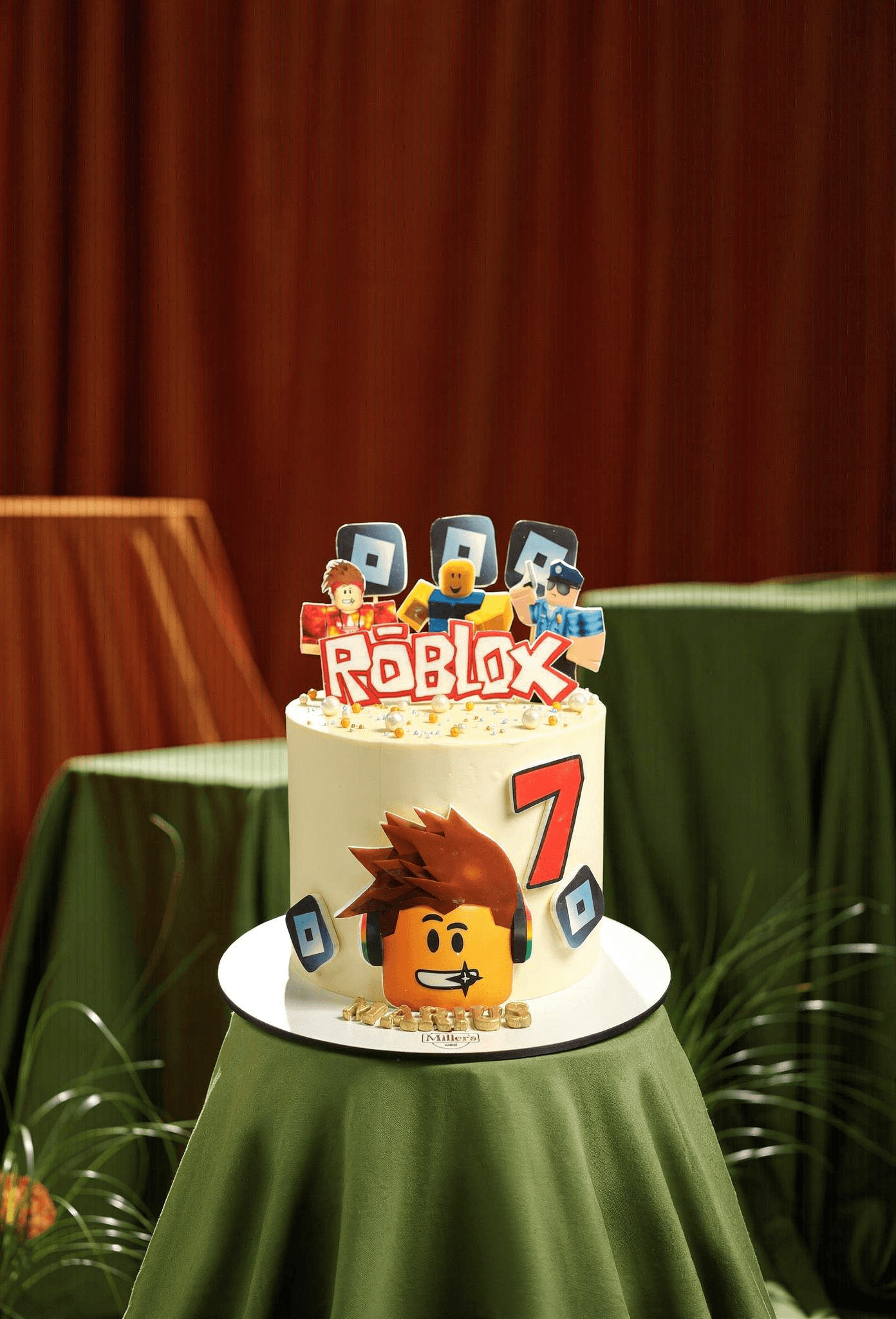 Roblox Gamer Birthday Cake