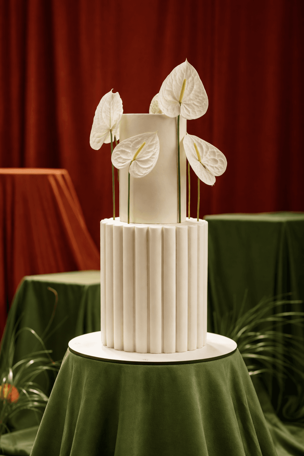 White Anthurium Elegance