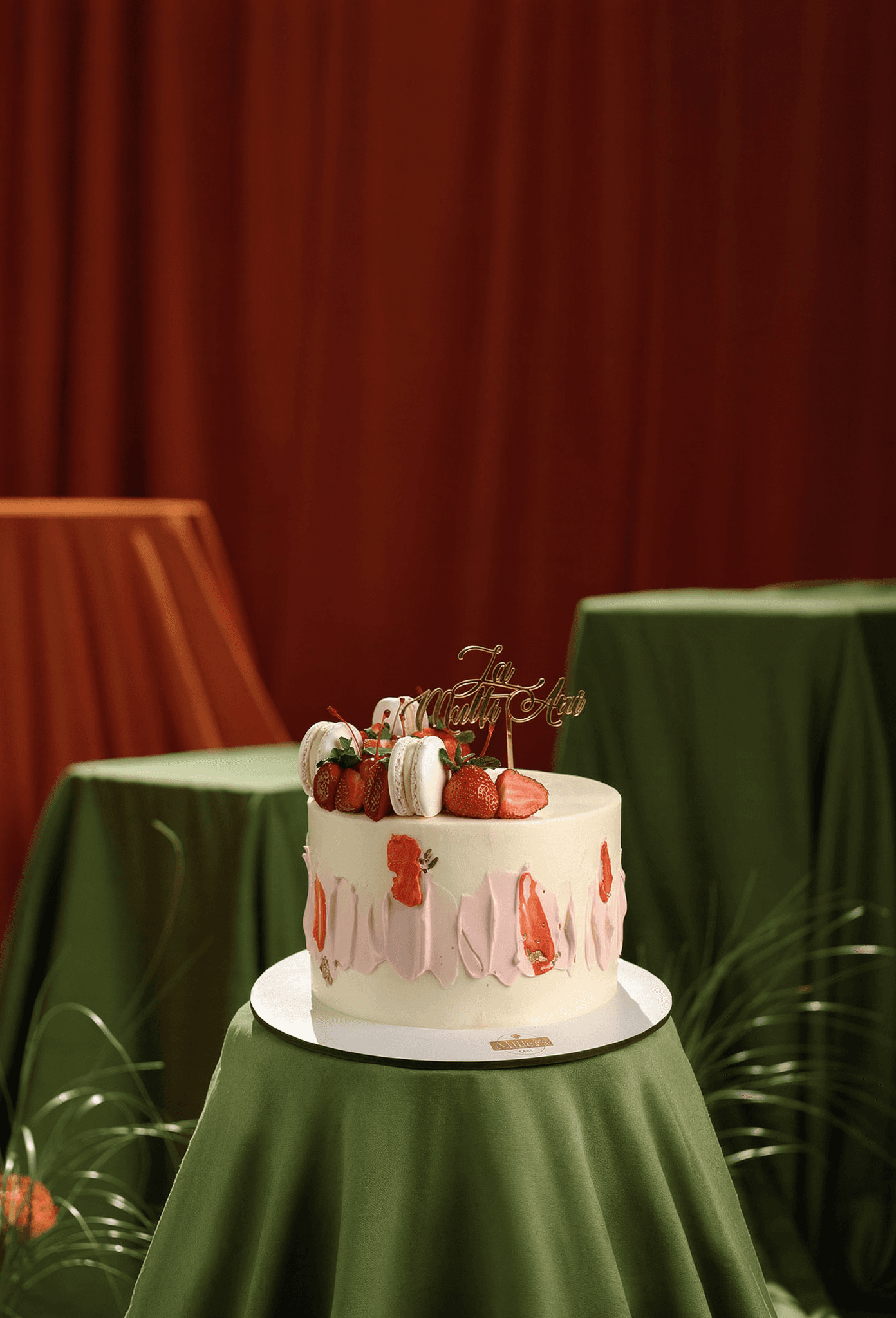 Birthday Bliss with Berries & Macarons