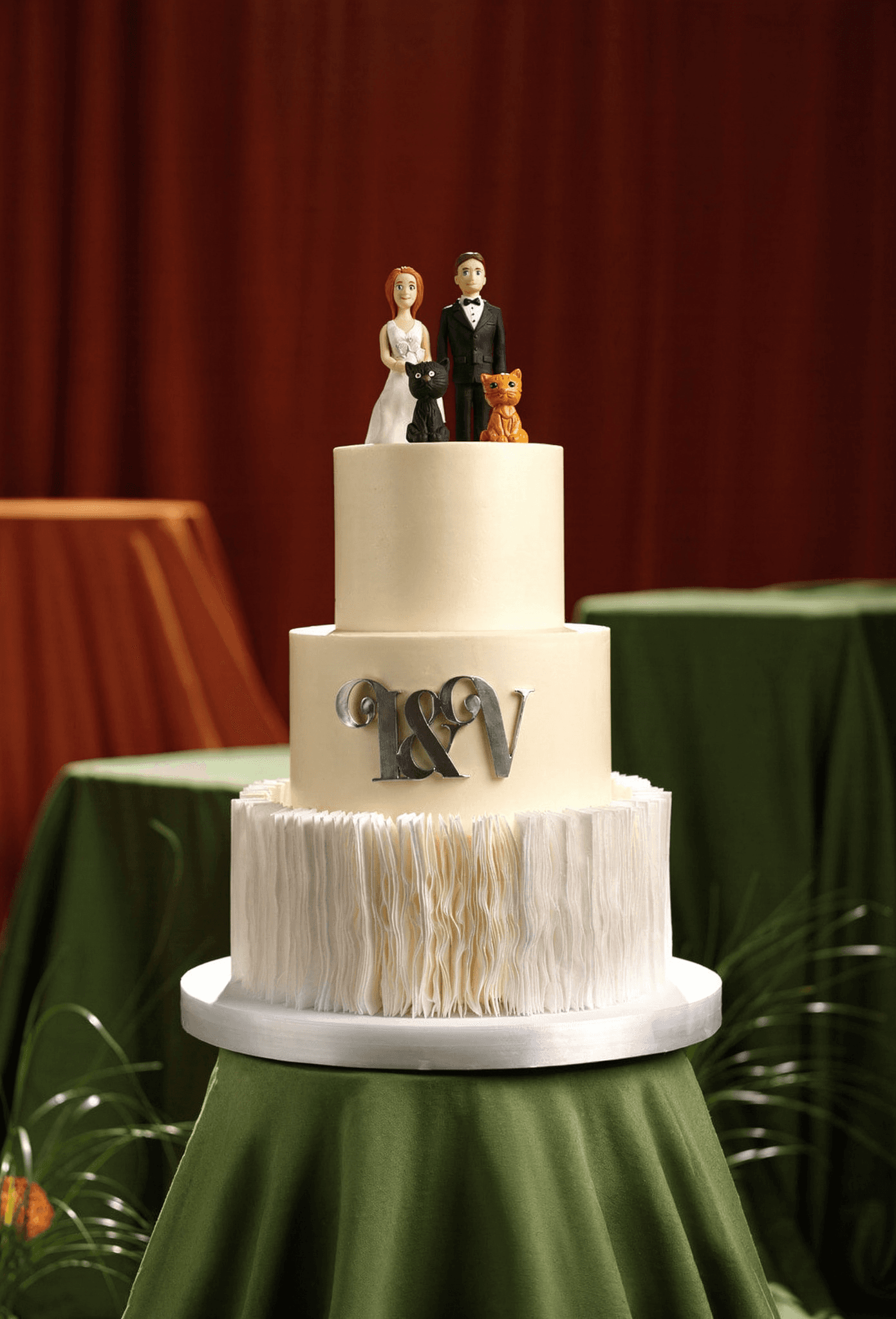 Mr. & Mrs. with Their Furry Friends