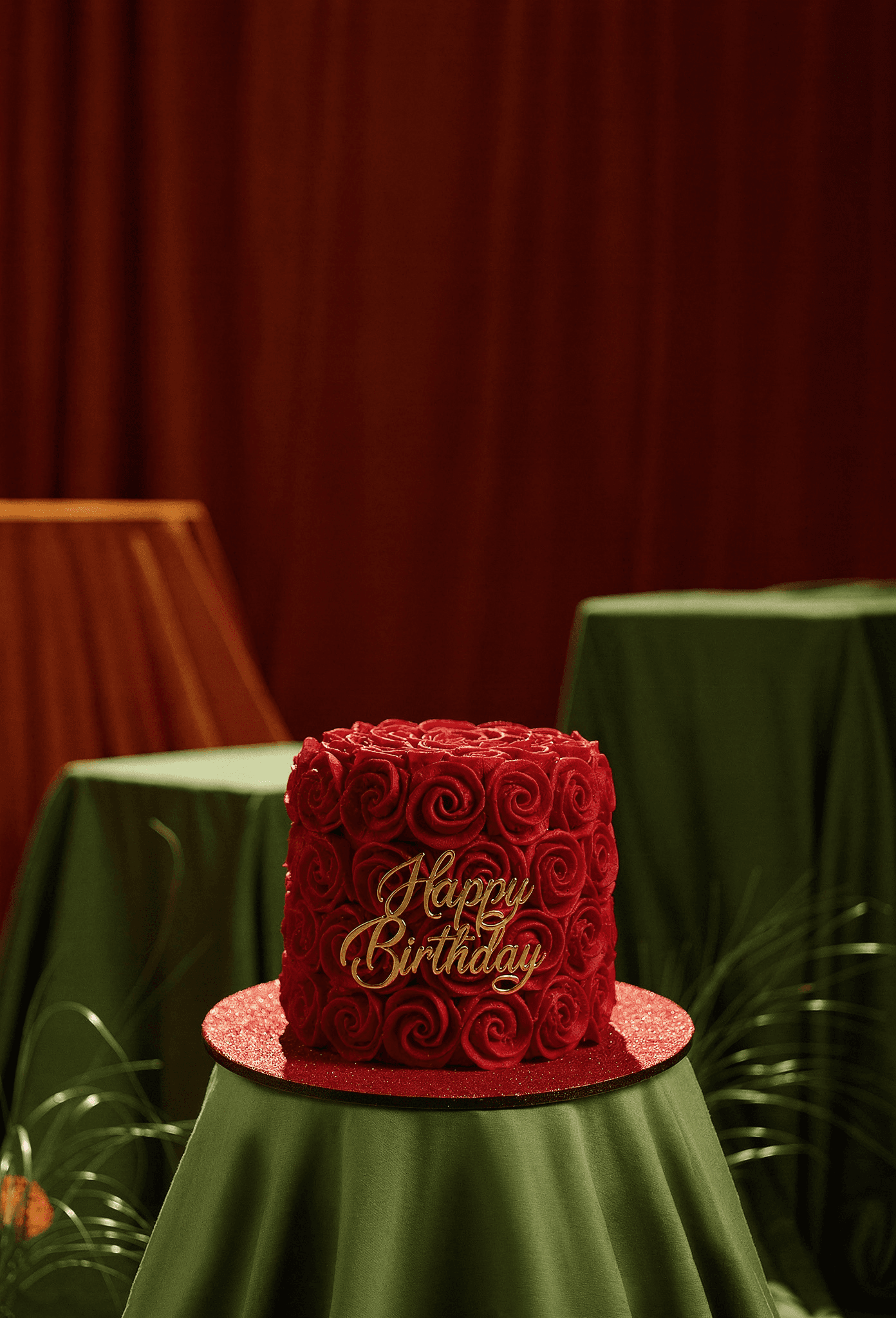 Romantic Rose Layer Cake