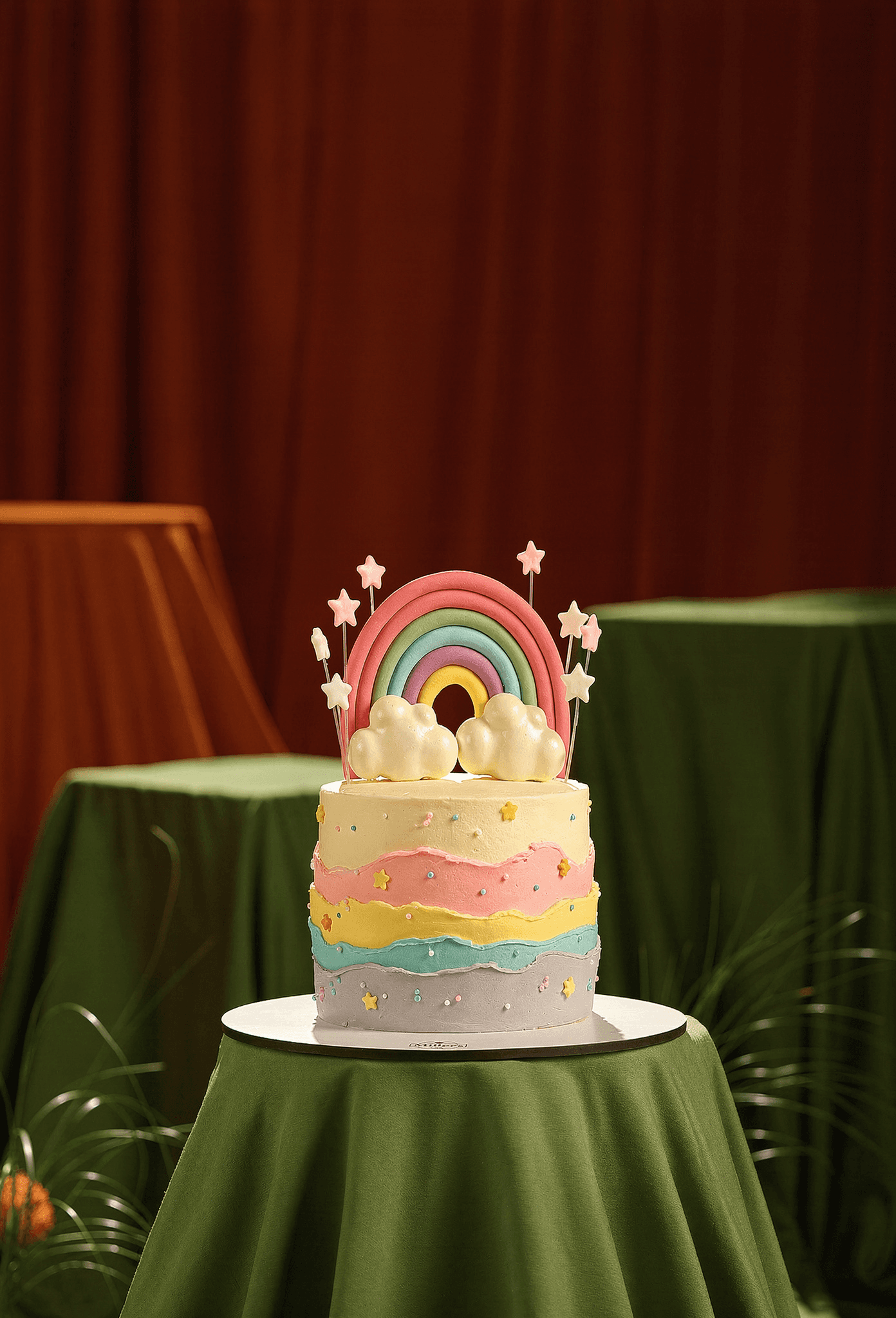Rainbow Dreams Celebration Cake