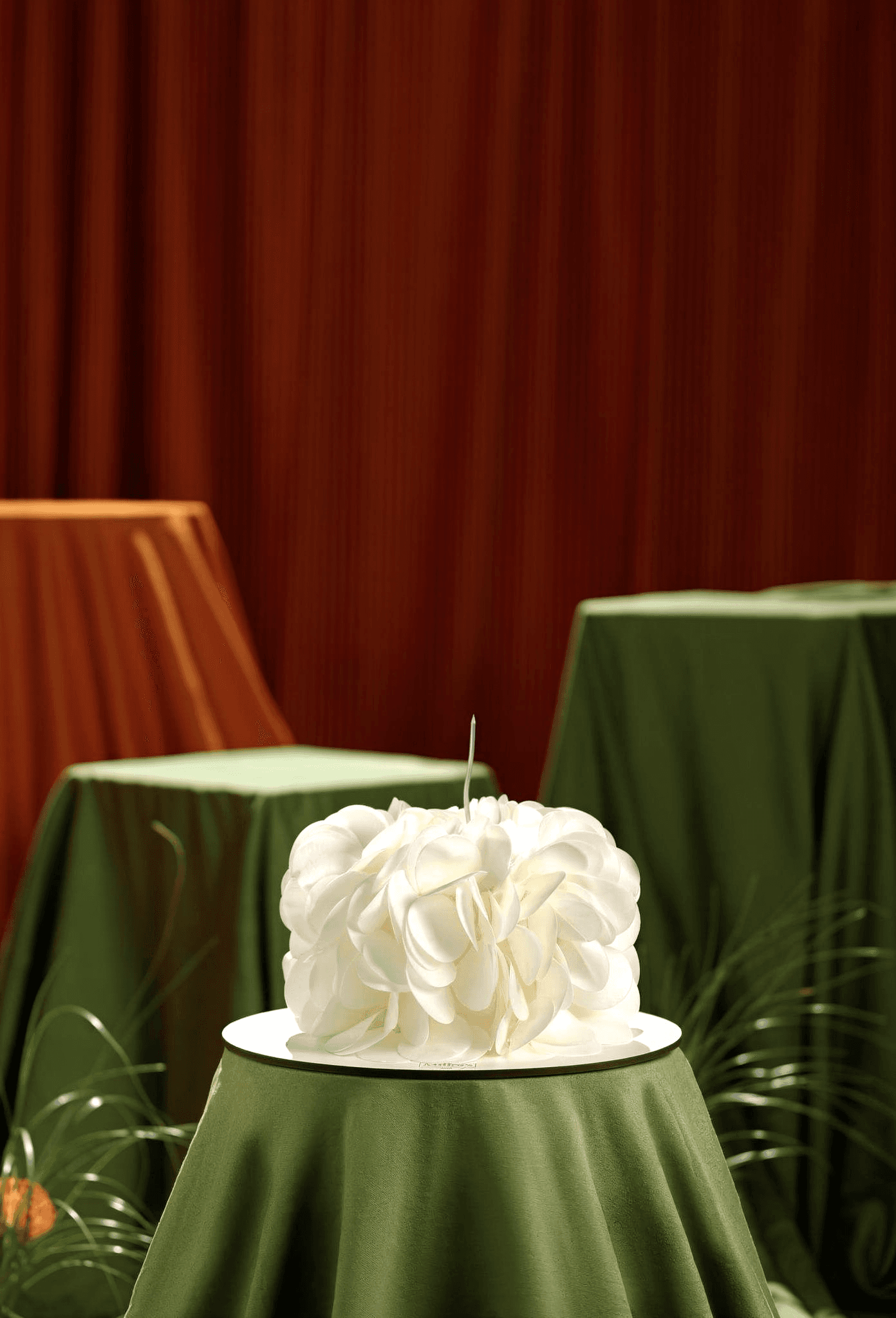 Soft Petal Blossom Cake