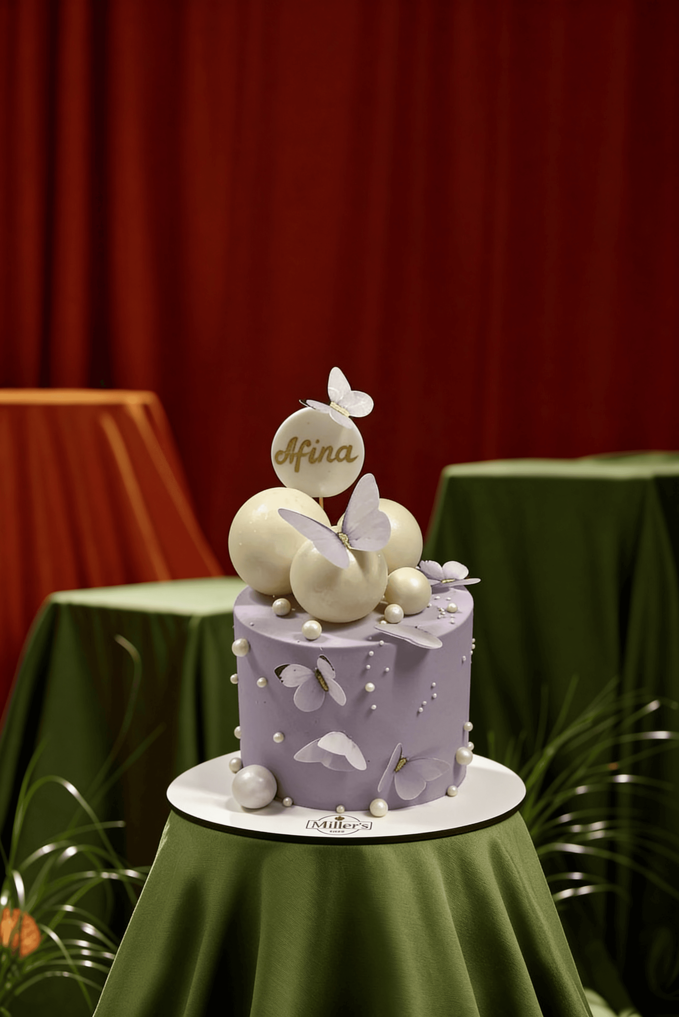 Lavender Butterfly Dream Cake