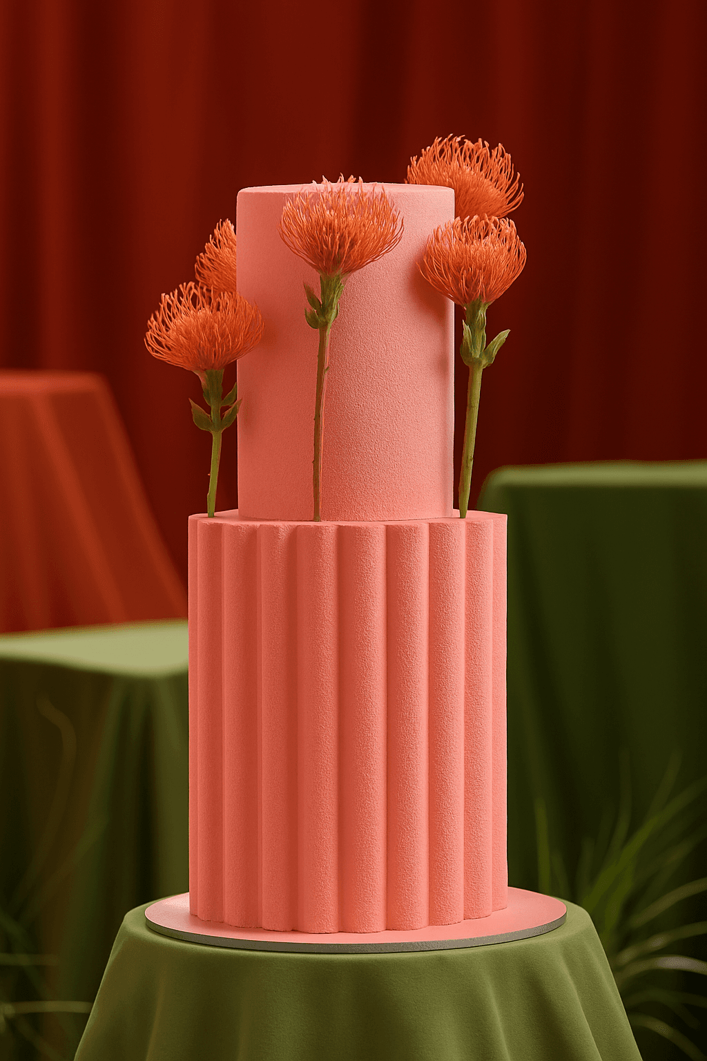 Timeless Florals on a Modern Silhouette - #ef929c